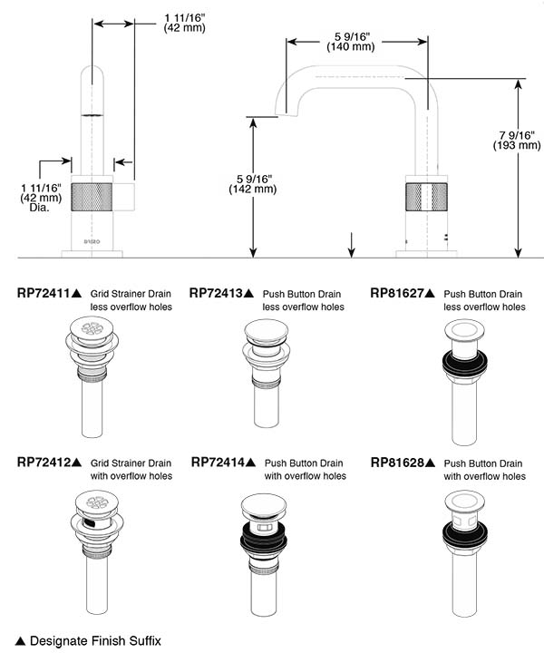Litze® | Single-Handle Lavatory Faucet