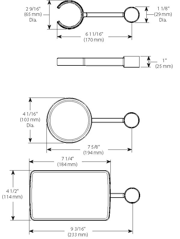 Brizo Freestanding Tub Filler Accessory Kit