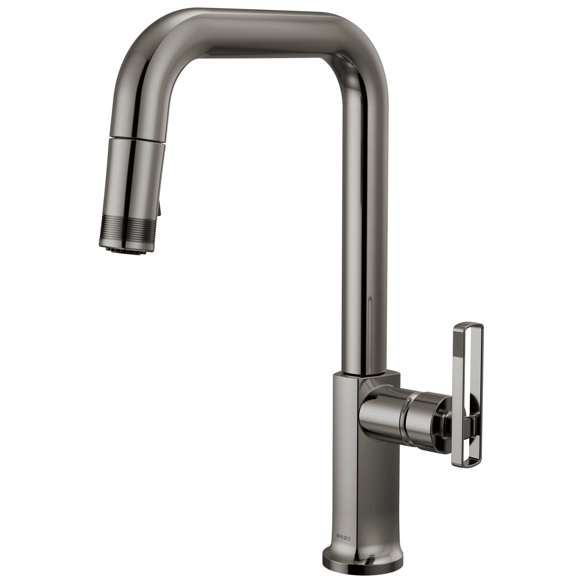 Pull-Down Faucet with Square Spout - Less Handle