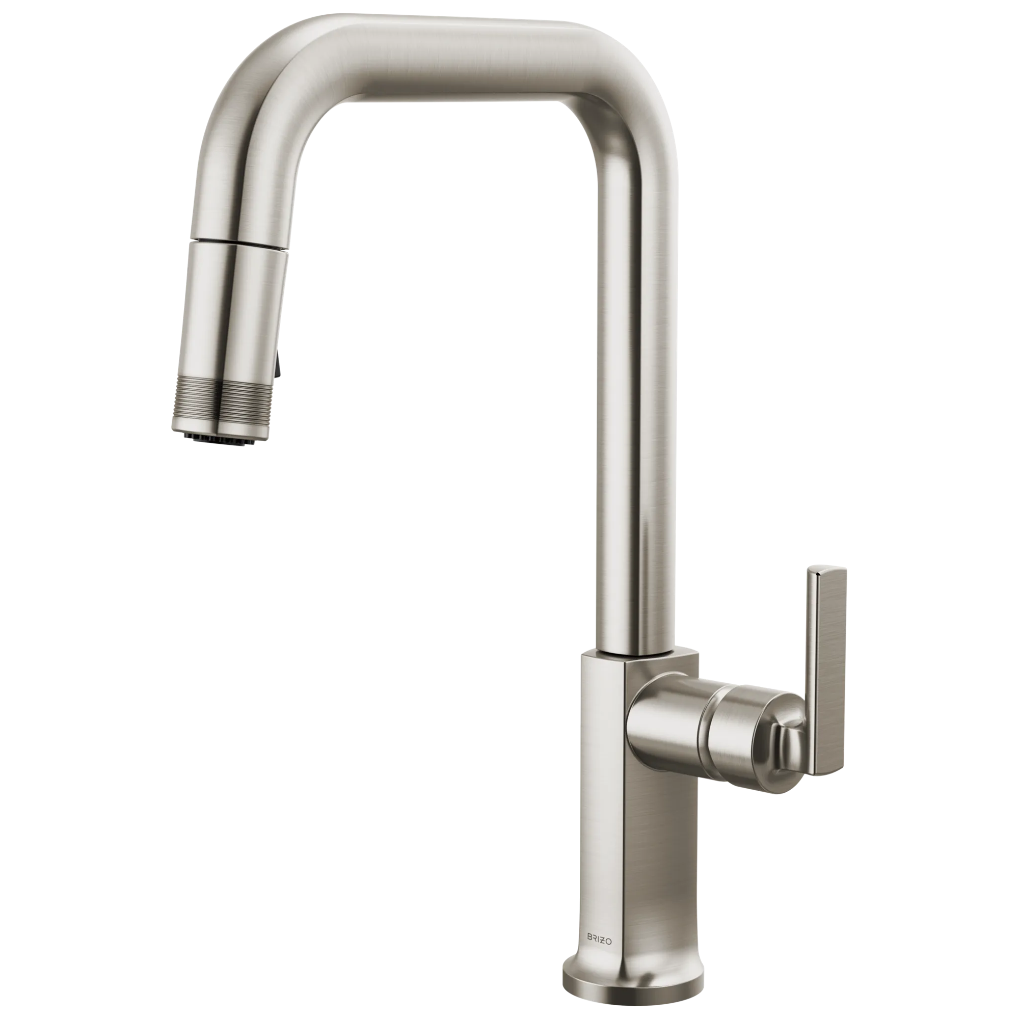 Pull-Down Faucet with Square Spout - Less Handle