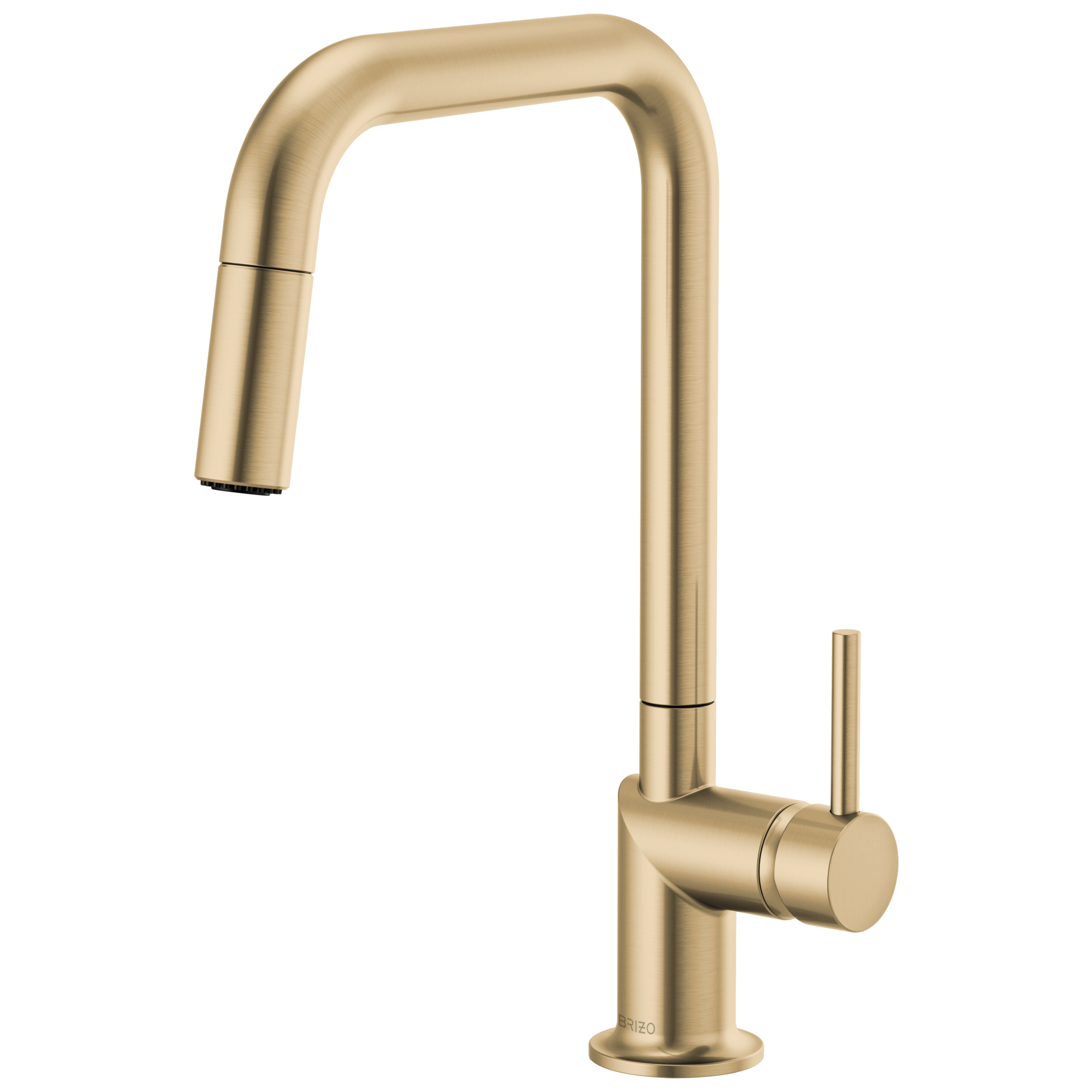 Pull-Down Faucet with Square Spout - Less Handle