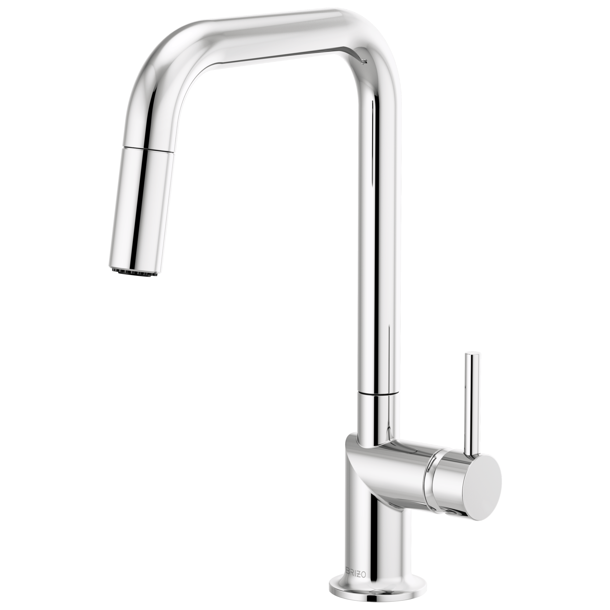 Odin® | Pull-Down Faucet with Square Spout - Less Handle