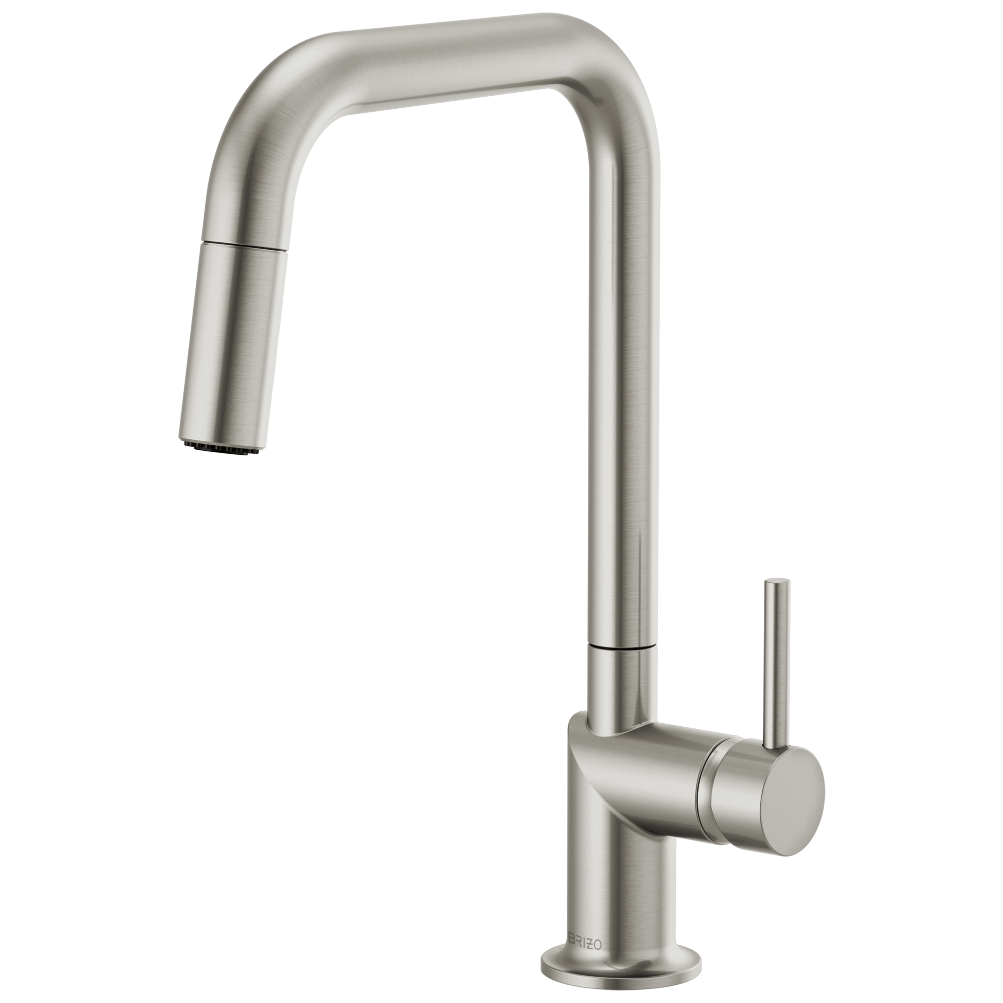 Pull-Down Faucet with Square Spout - Less Handle