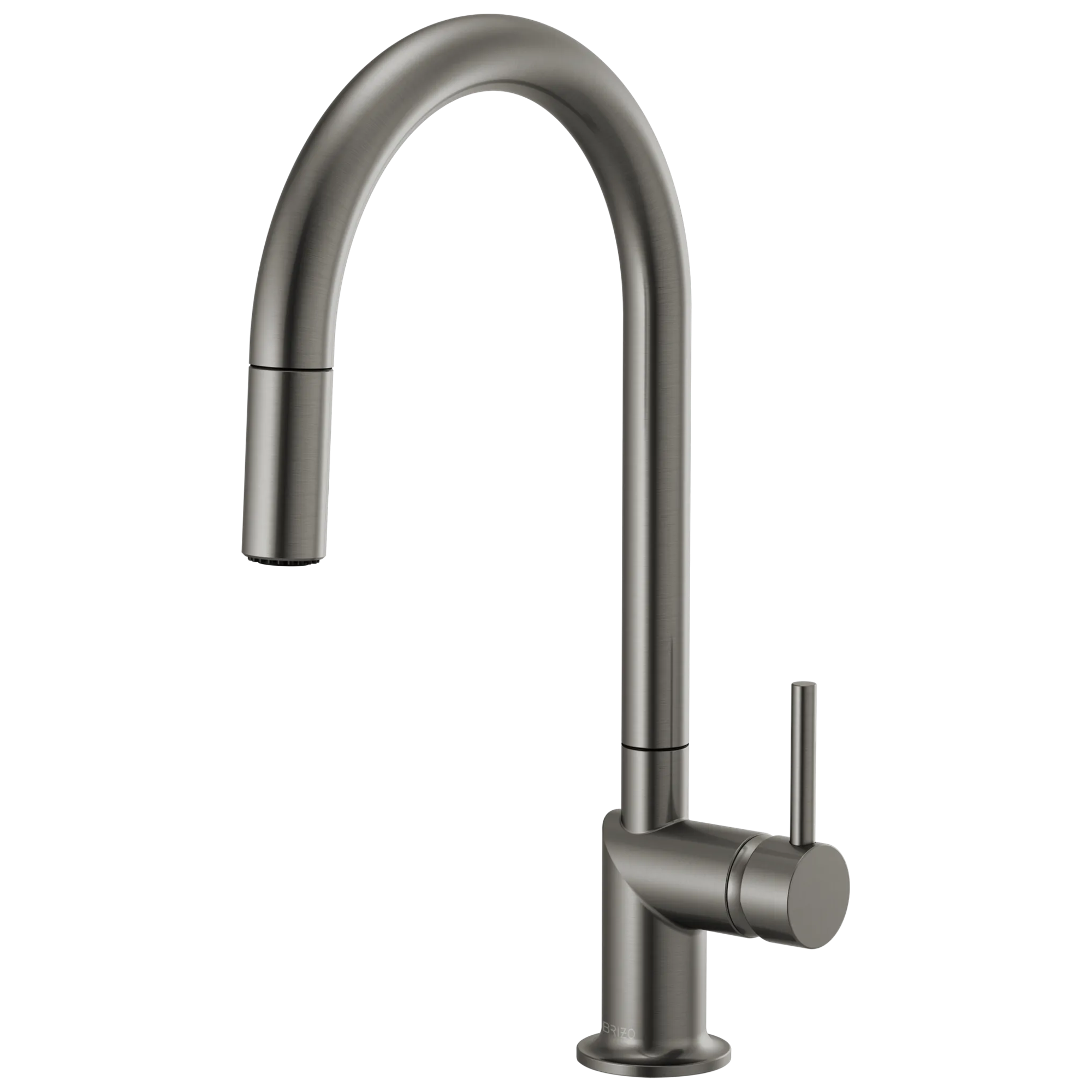 Pull-Down Faucet with Arc Spout - Less Handle