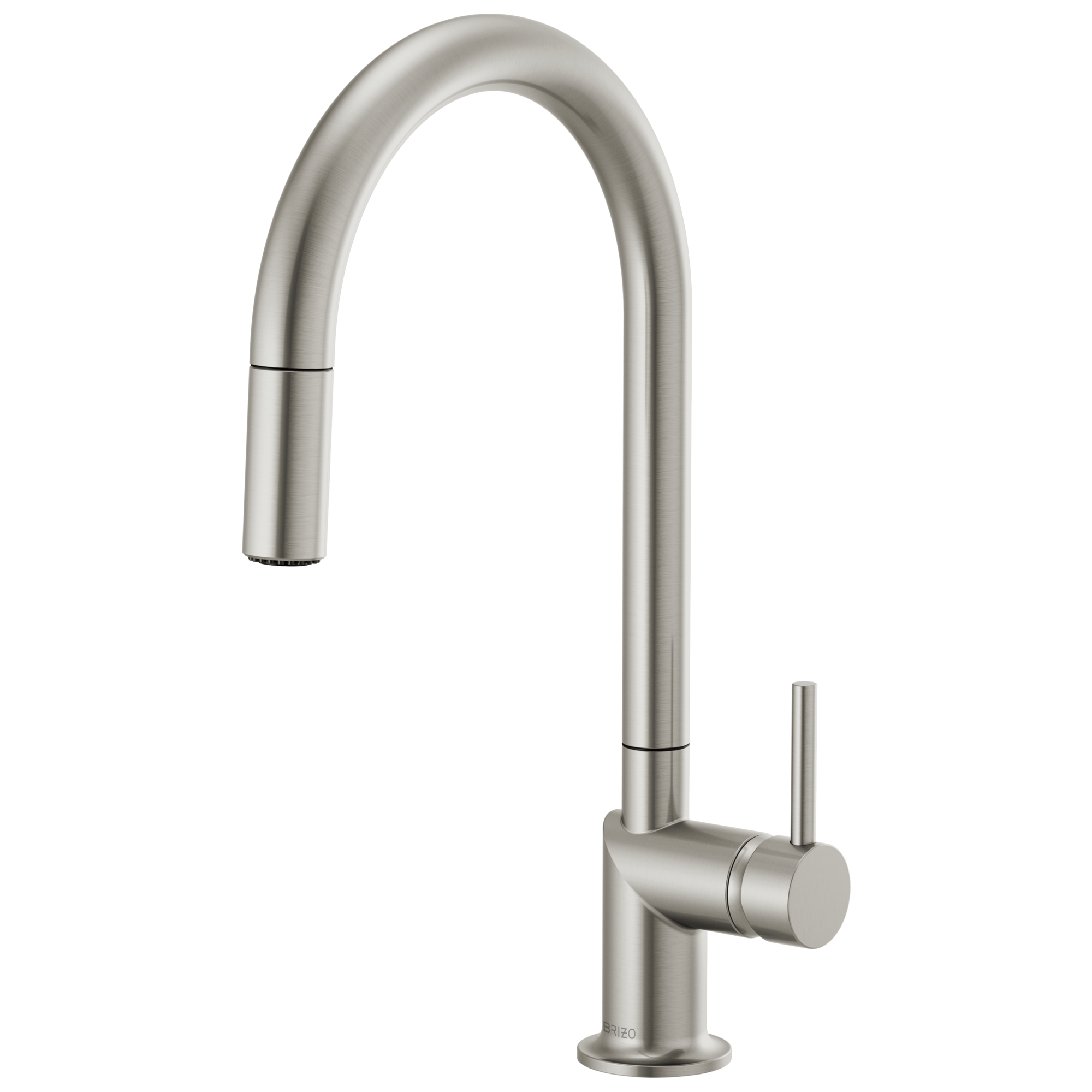 Pull-Down Faucet with Arc Spout - Less Handle