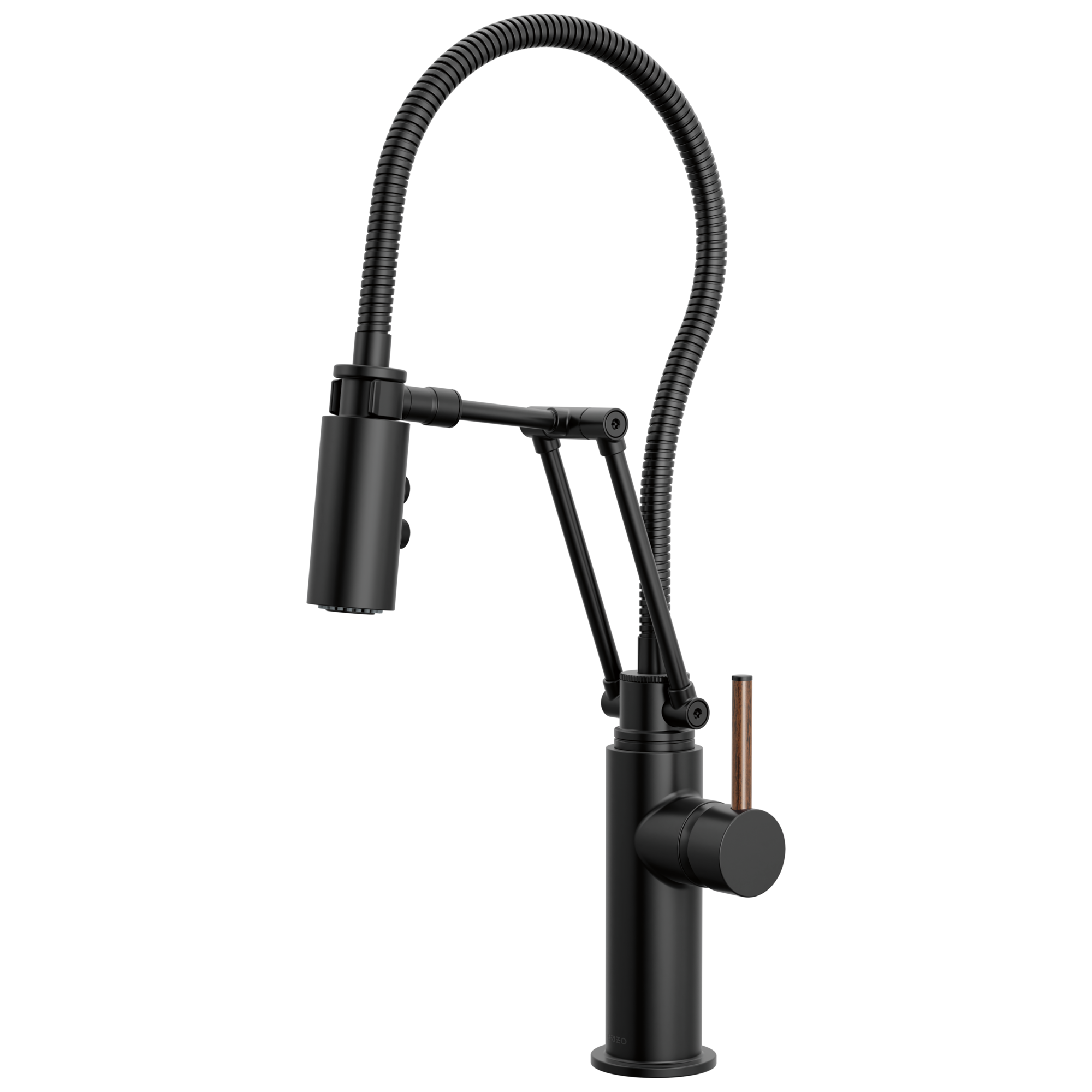 Odin® | Articulating Kitchen Faucet with Finished Hose - Less Handle