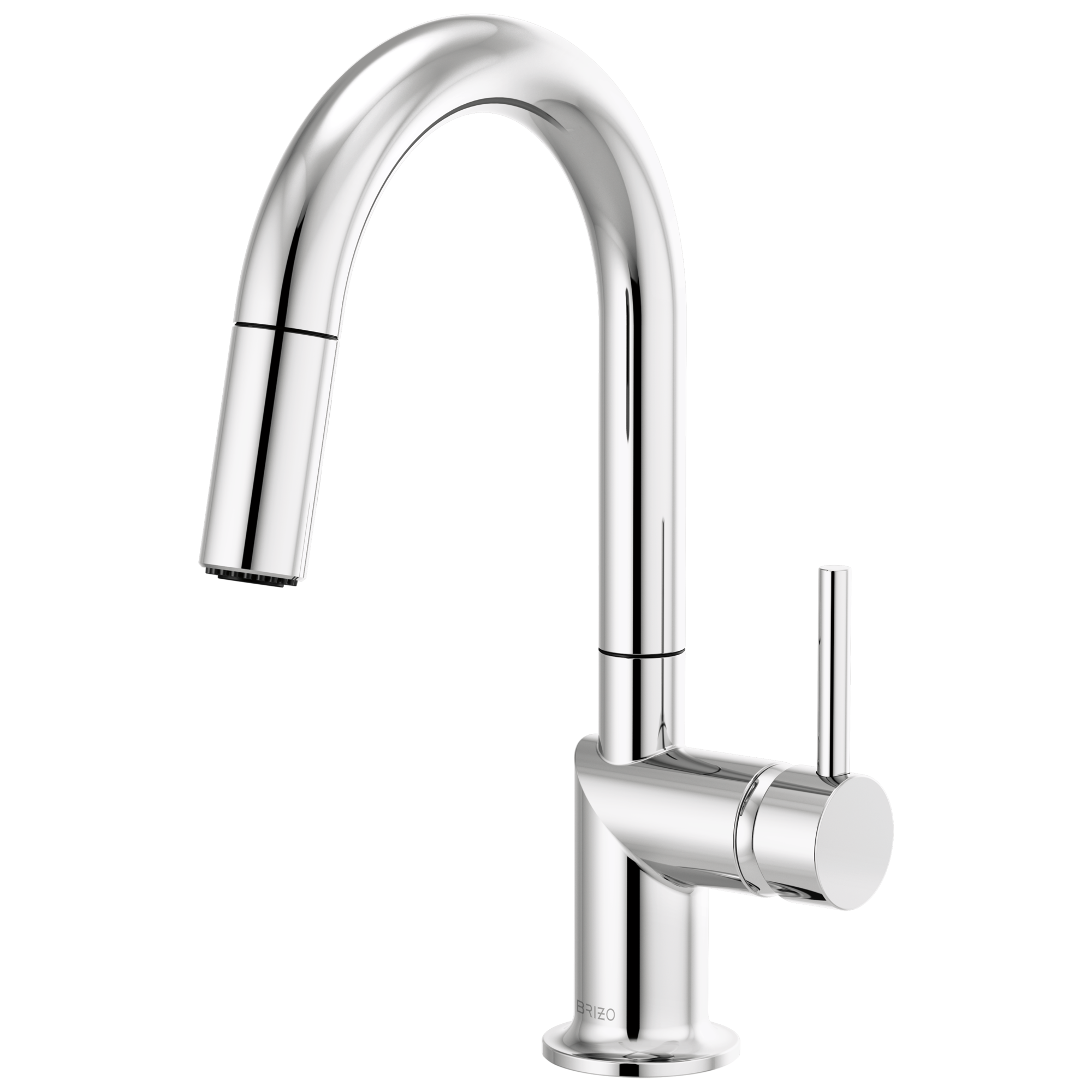 Odin® | Pull-Down Prep Faucet with Arc Spout - Less Handle