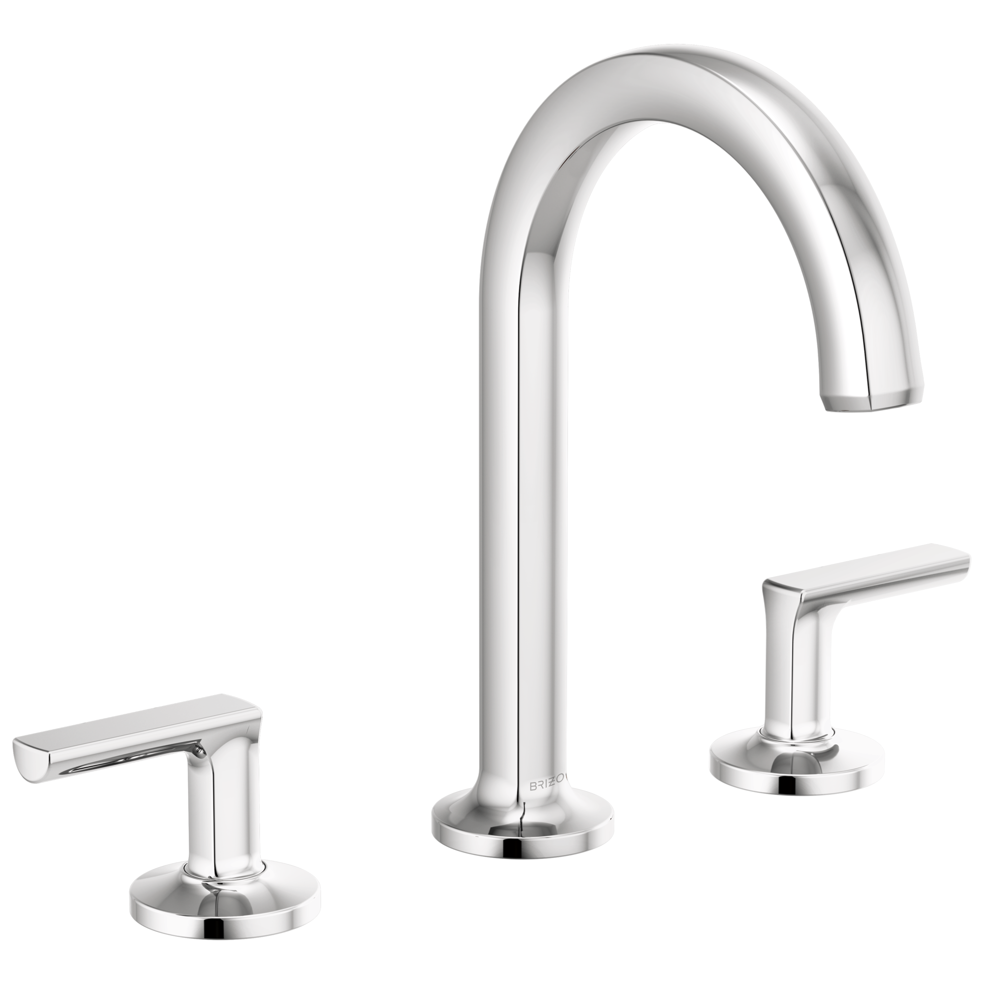 Widespread Lavatory Faucet with Arc Spout - Less Handles 1.2 GPM