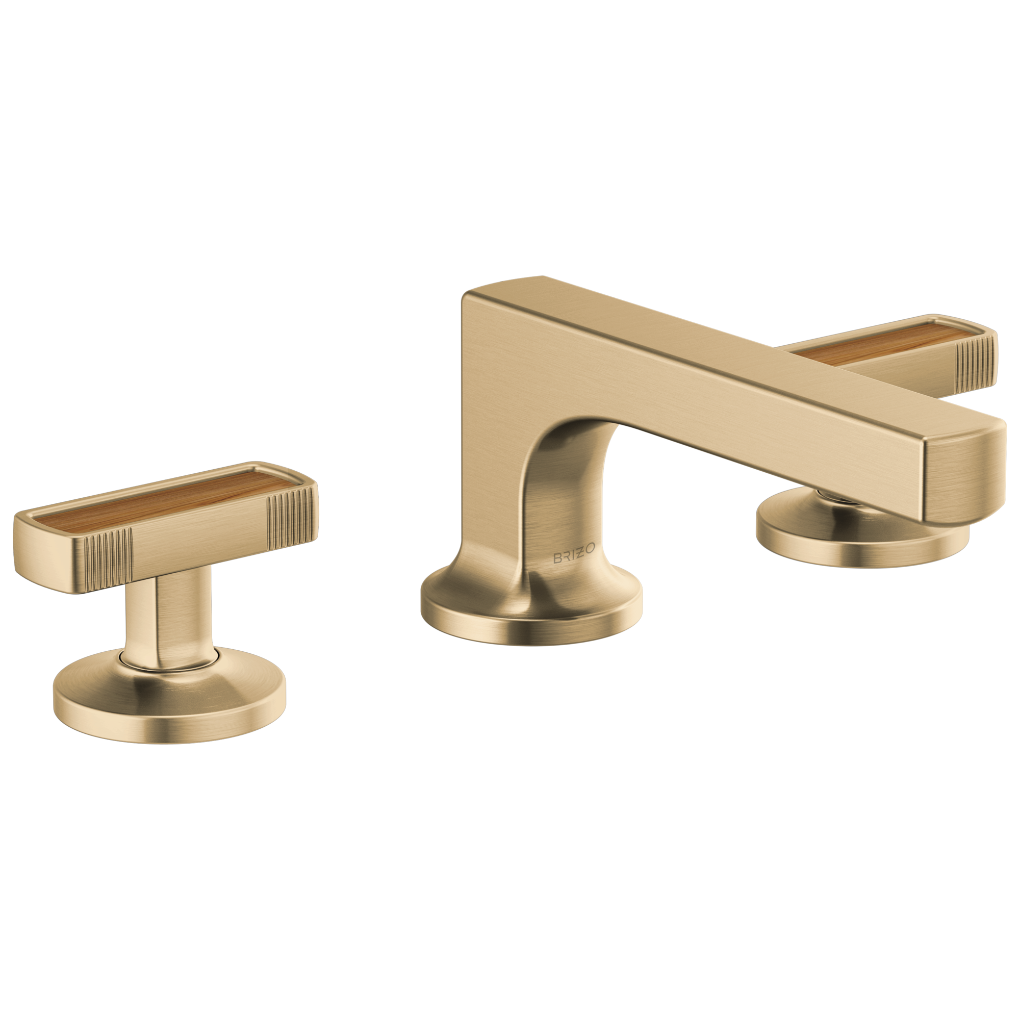 Widespread Lavatory Faucet with Low Spout - Less Handles 1.2 GPM