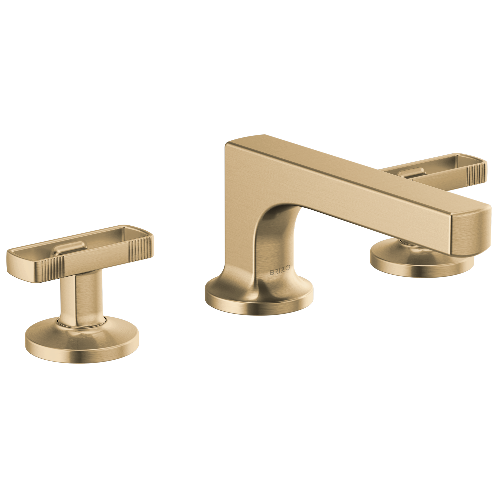 Widespread Lavatory Faucet with Low Spout - Less Handles 1.2 GPM