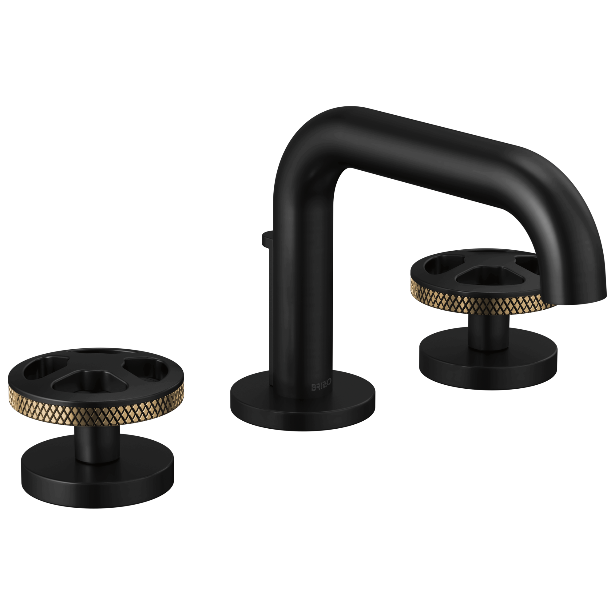 ba-l　1/2 Litze® | Widespread Lavatory Faucet With Low Spout - Less Handles