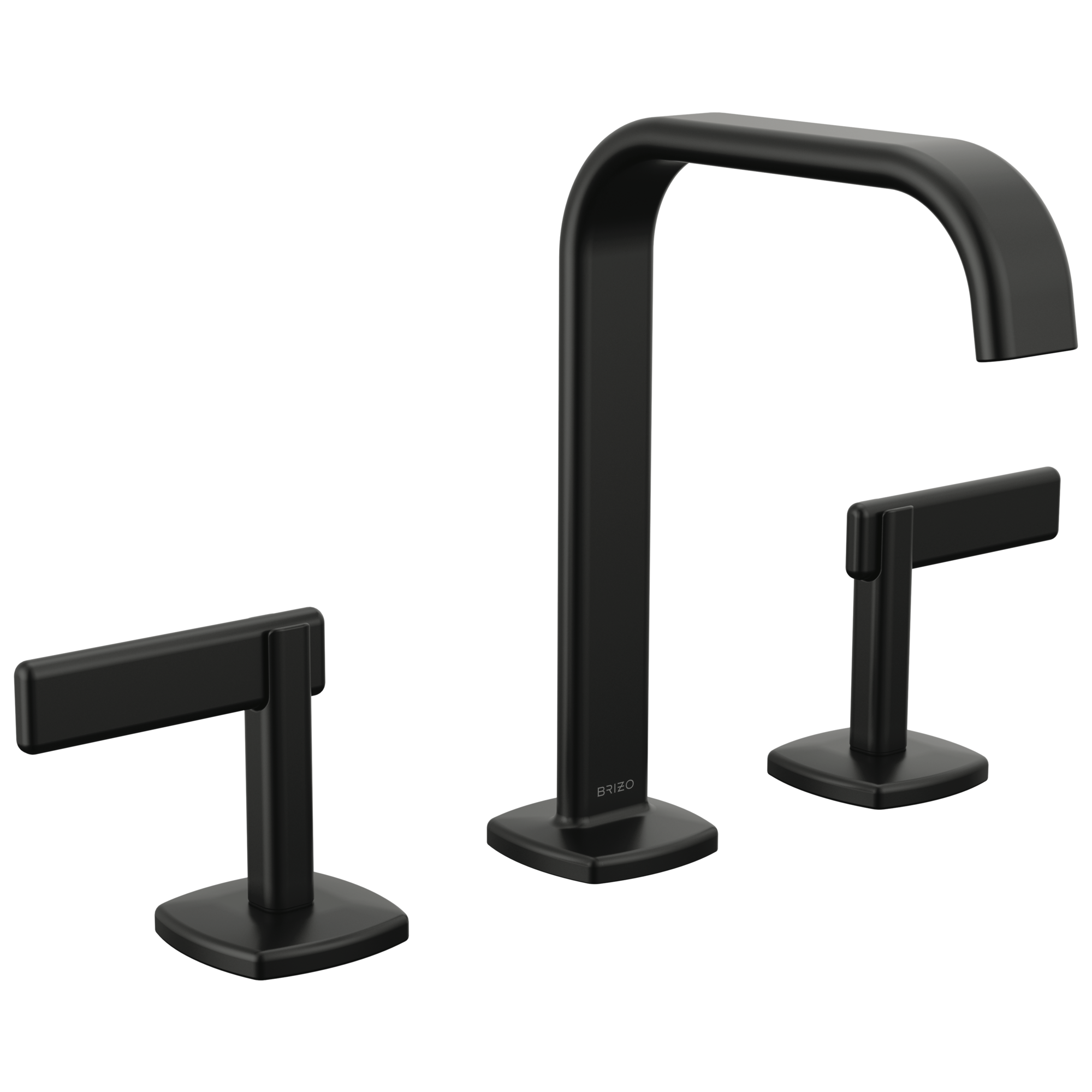 Allaria® | Widespread Lavatory Faucet with Square Spout - Less Handles