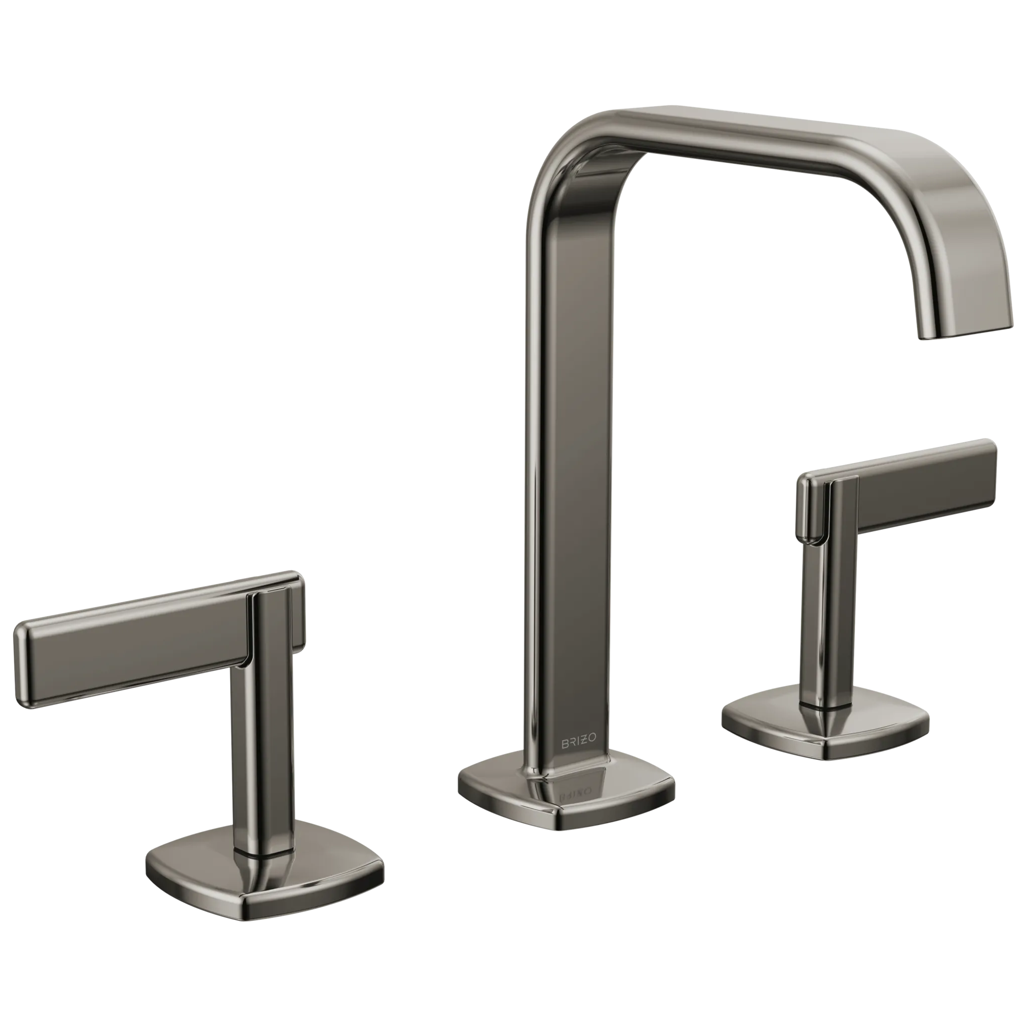 Allaria® | Widespread Lavatory Faucet with Square Spout - Less Handles