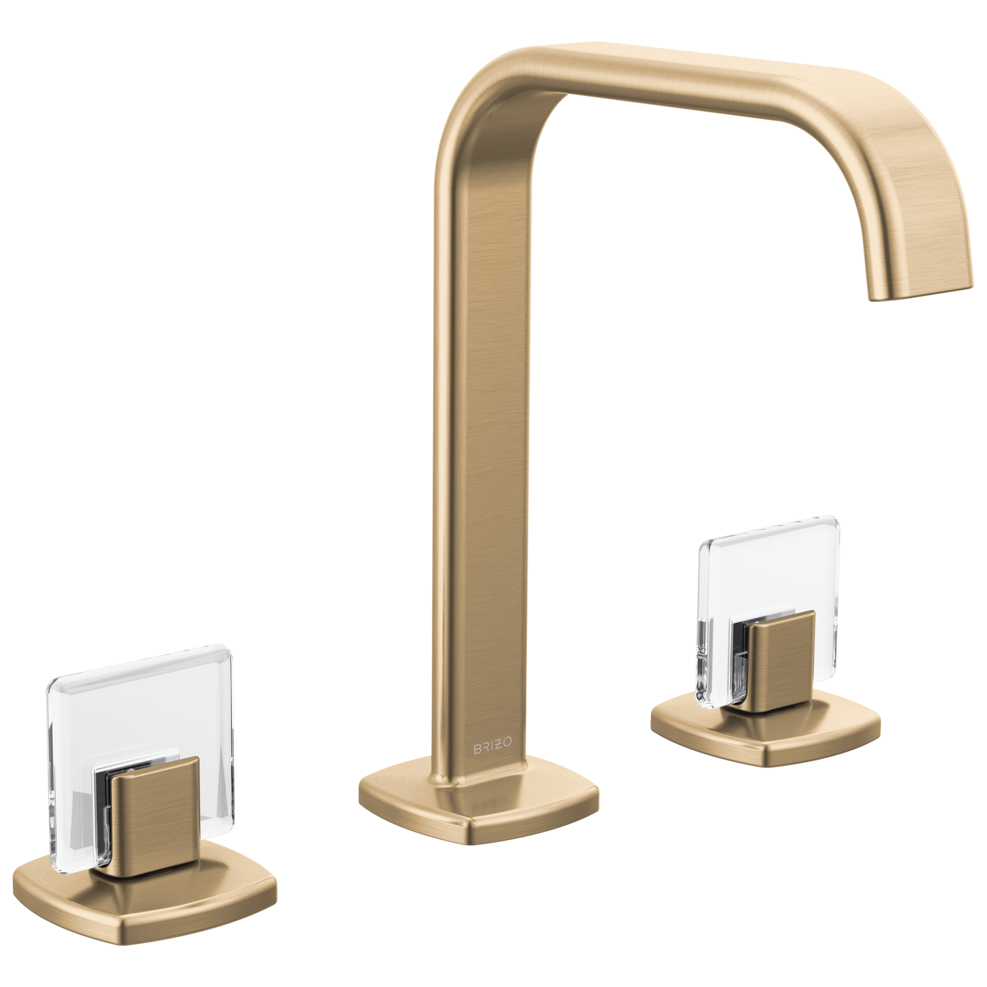 Allaria® | Widespread Lavatory Faucet with Square Spout - Less Handles