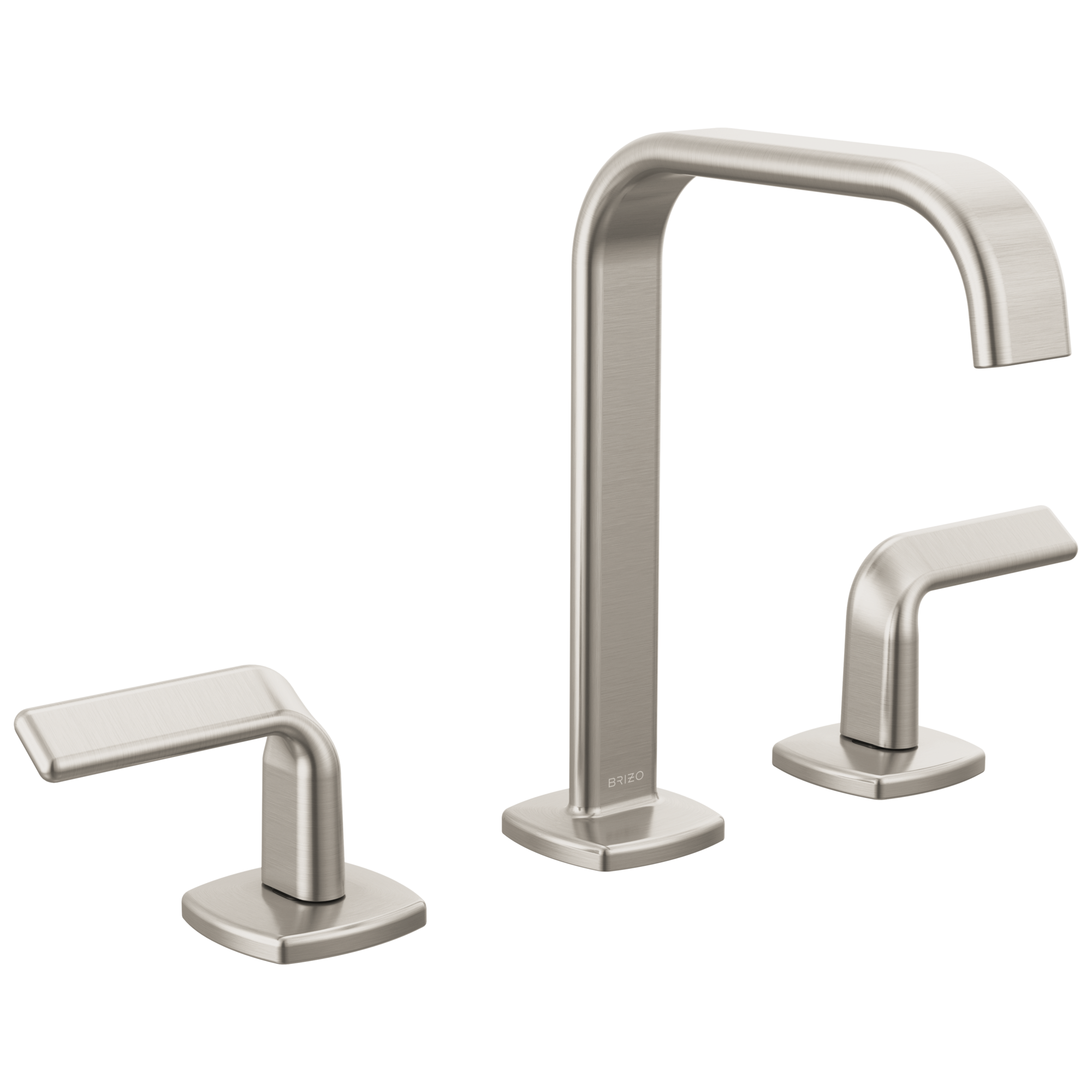 Allaria® | Widespread Lavatory Faucet with Square Spout - Less Handles