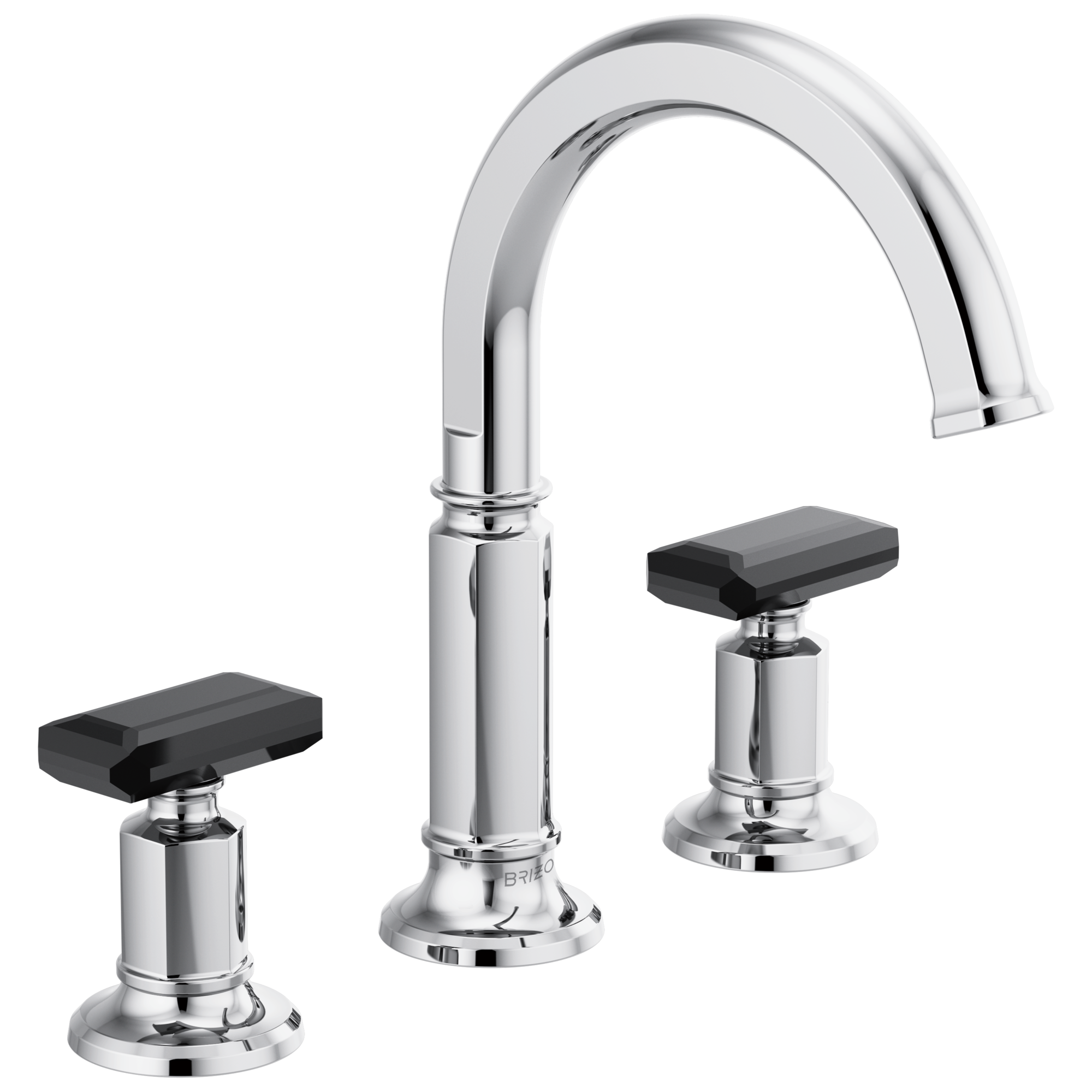 Invari® | Widespread Lavatory Faucet with Arc Spout - Less Handles