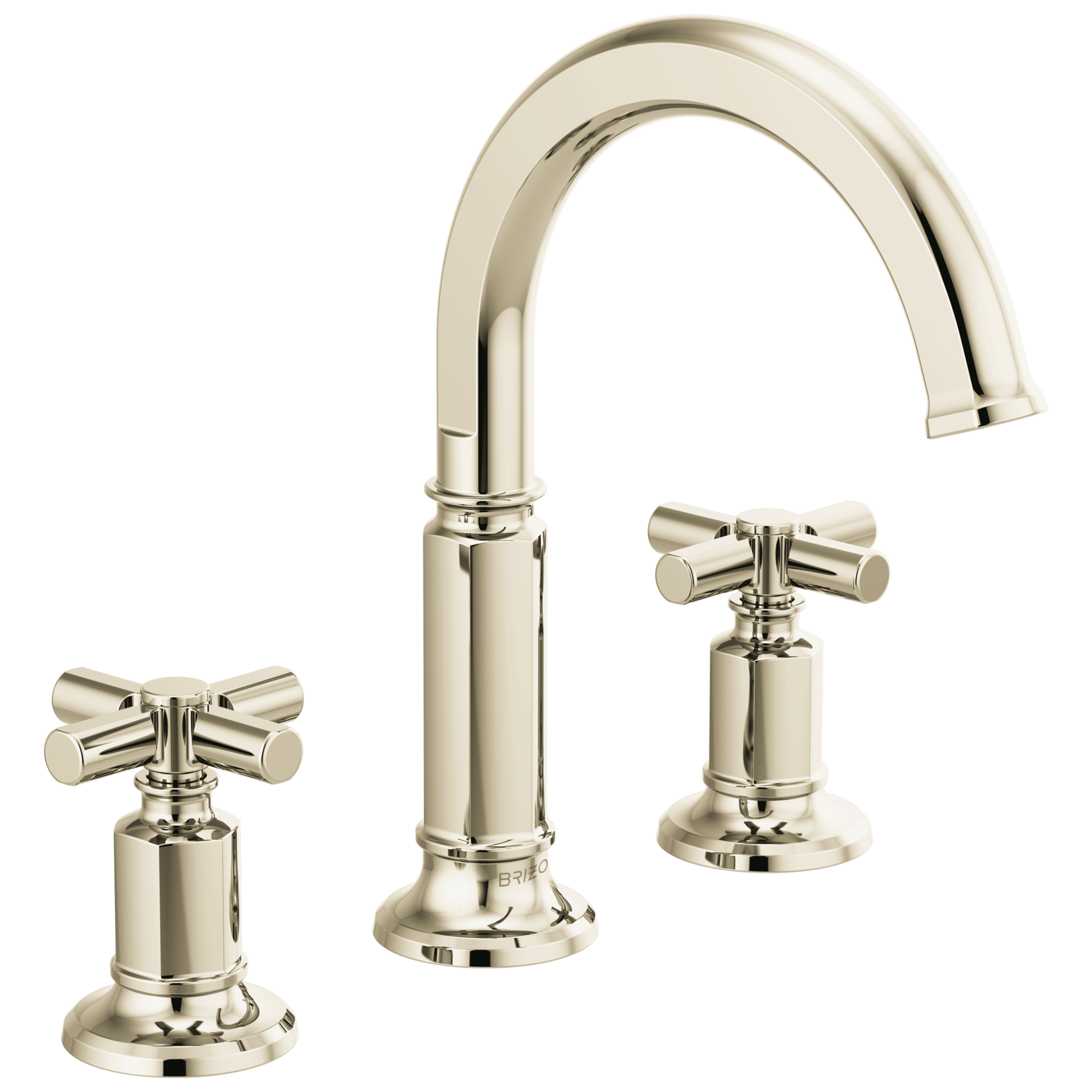 Invari® | Widespread Lavatory Faucet with Arc Spout - Less Handles