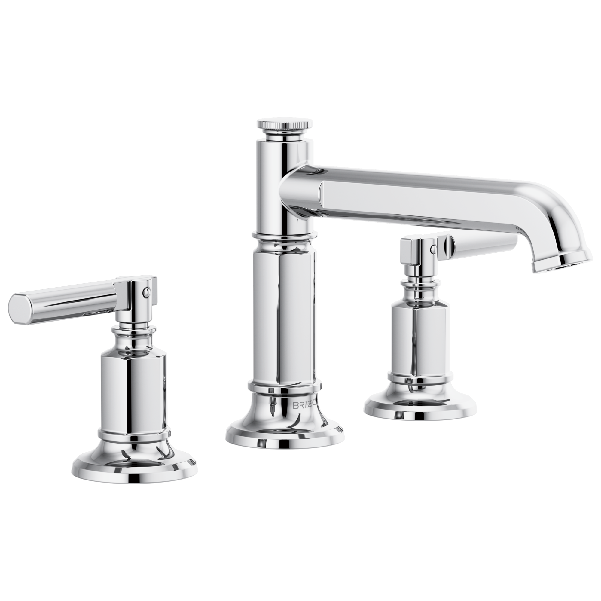 Invari® | Widespread Lavatory Faucet with Column Spout - Less