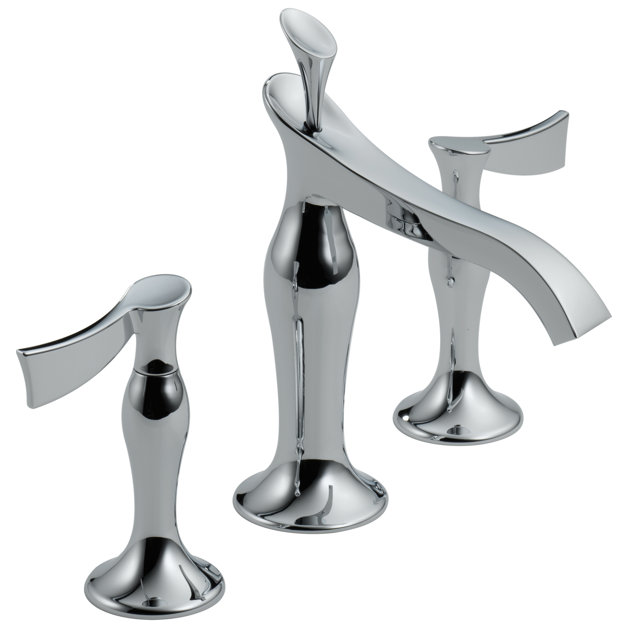 RSVP® | Widespread Lavatory Faucet - Less Handles 1.2 GPM