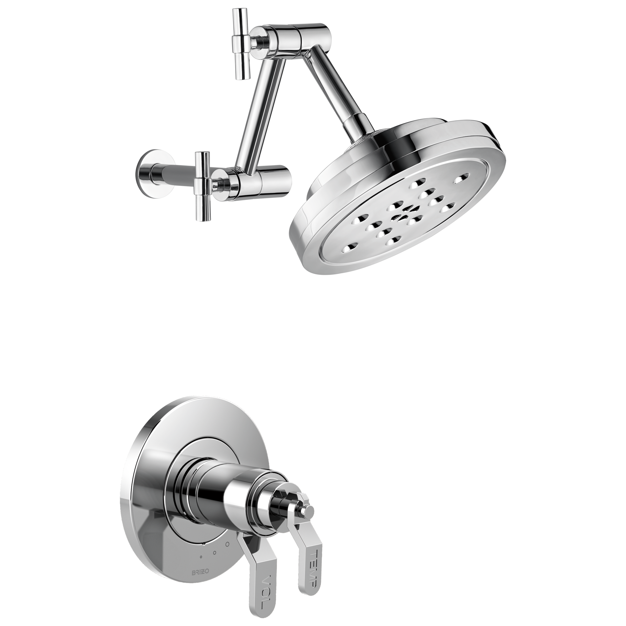 Litze® | TempAssure® Thermostatic Shower Only - Less Handles