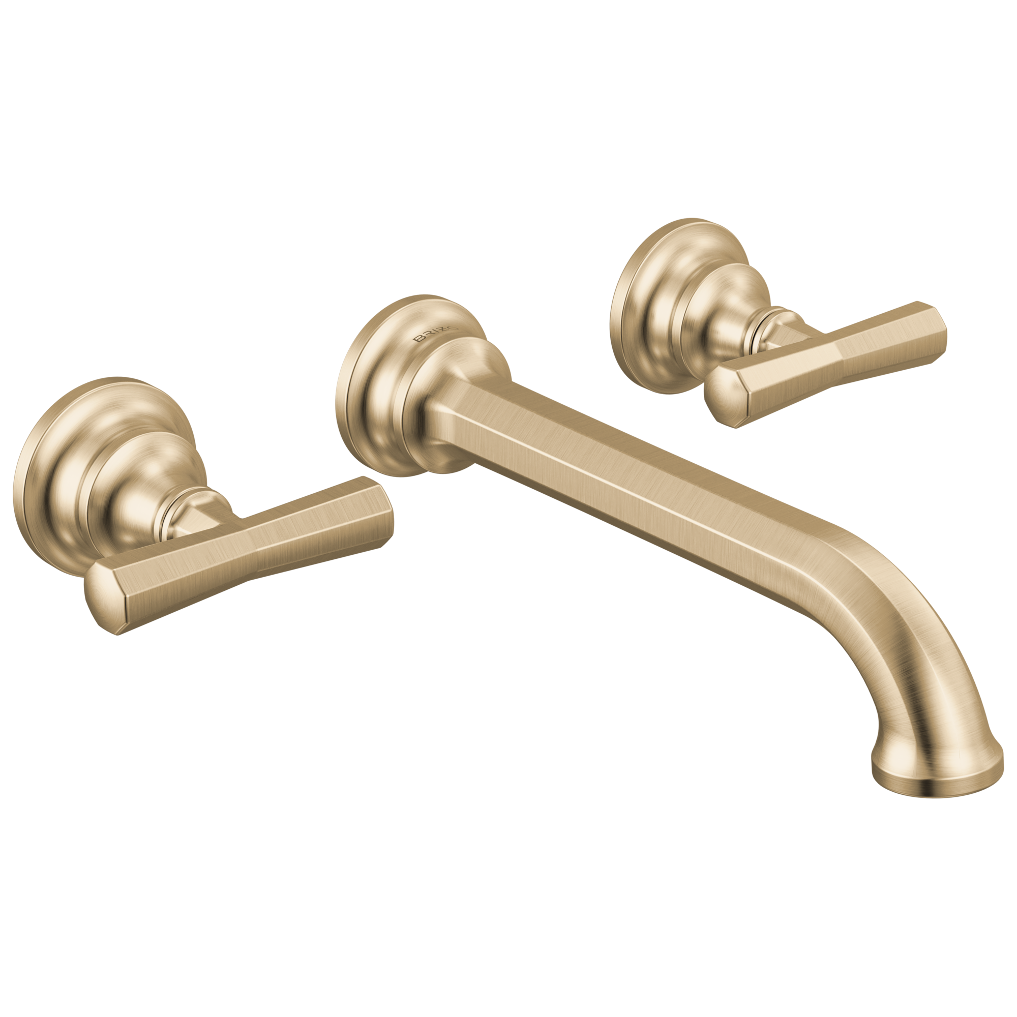 Beauclere™ | Two-Handle Wall Mount Lavatory Faucet - Less Handles