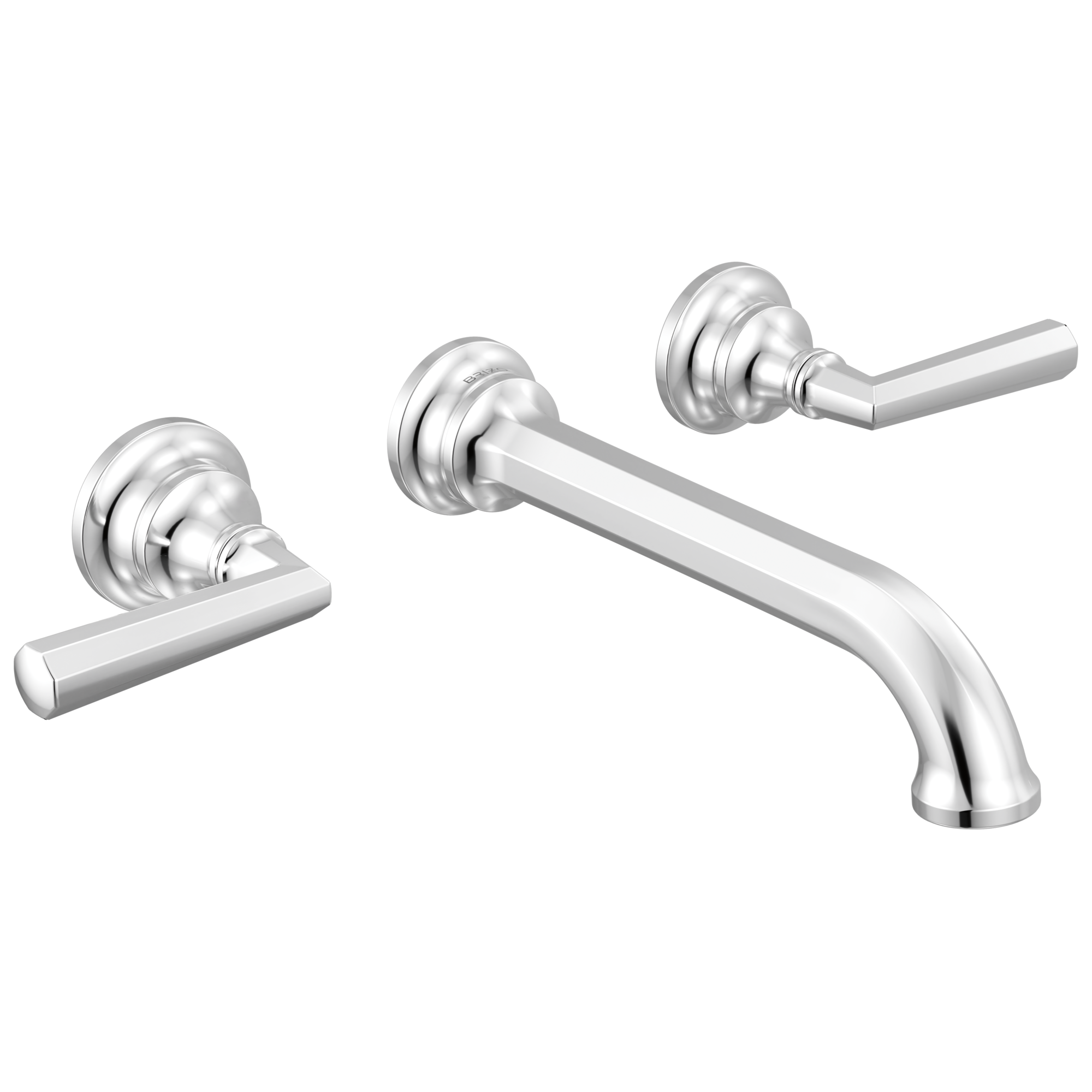 Beauclere™ | Two-Handle Wall Mount Lavatory Faucet - Less Handles