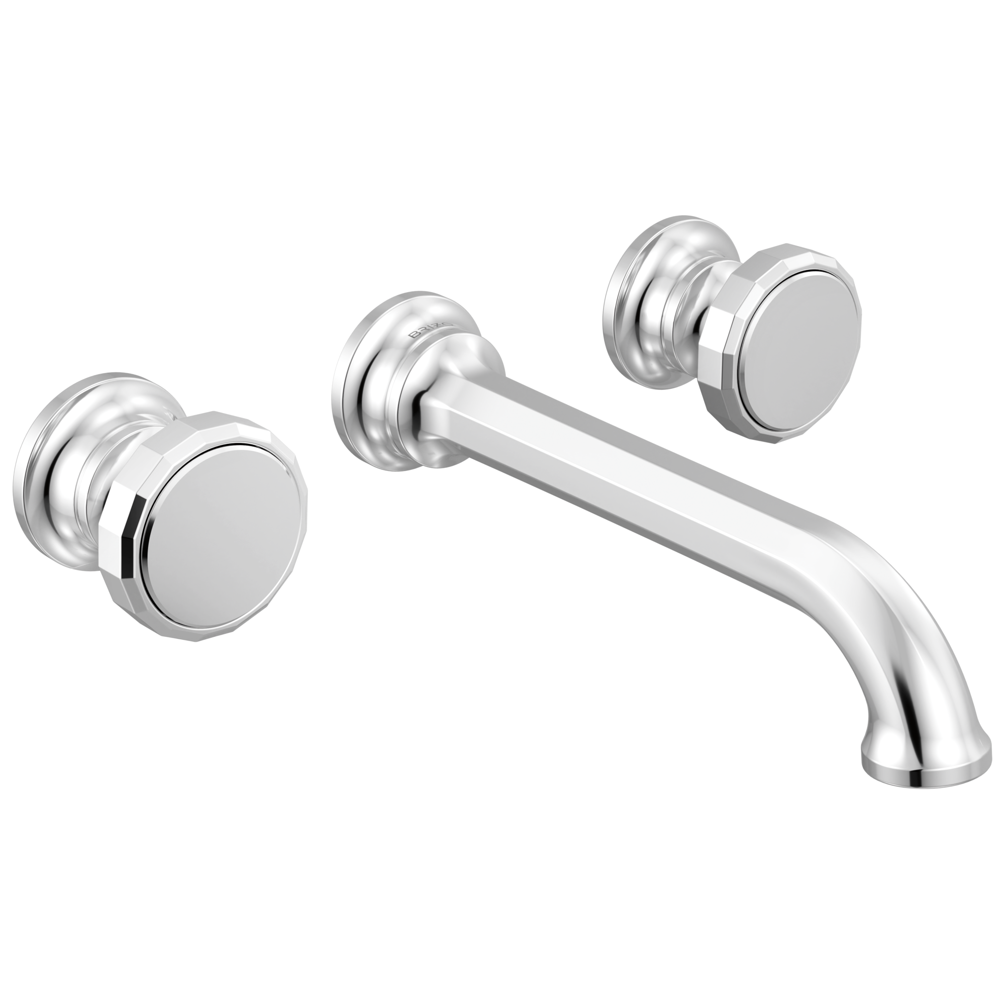 Beauclere® | Two-Handle Wall Mount Lavatory Faucet - Less Handles