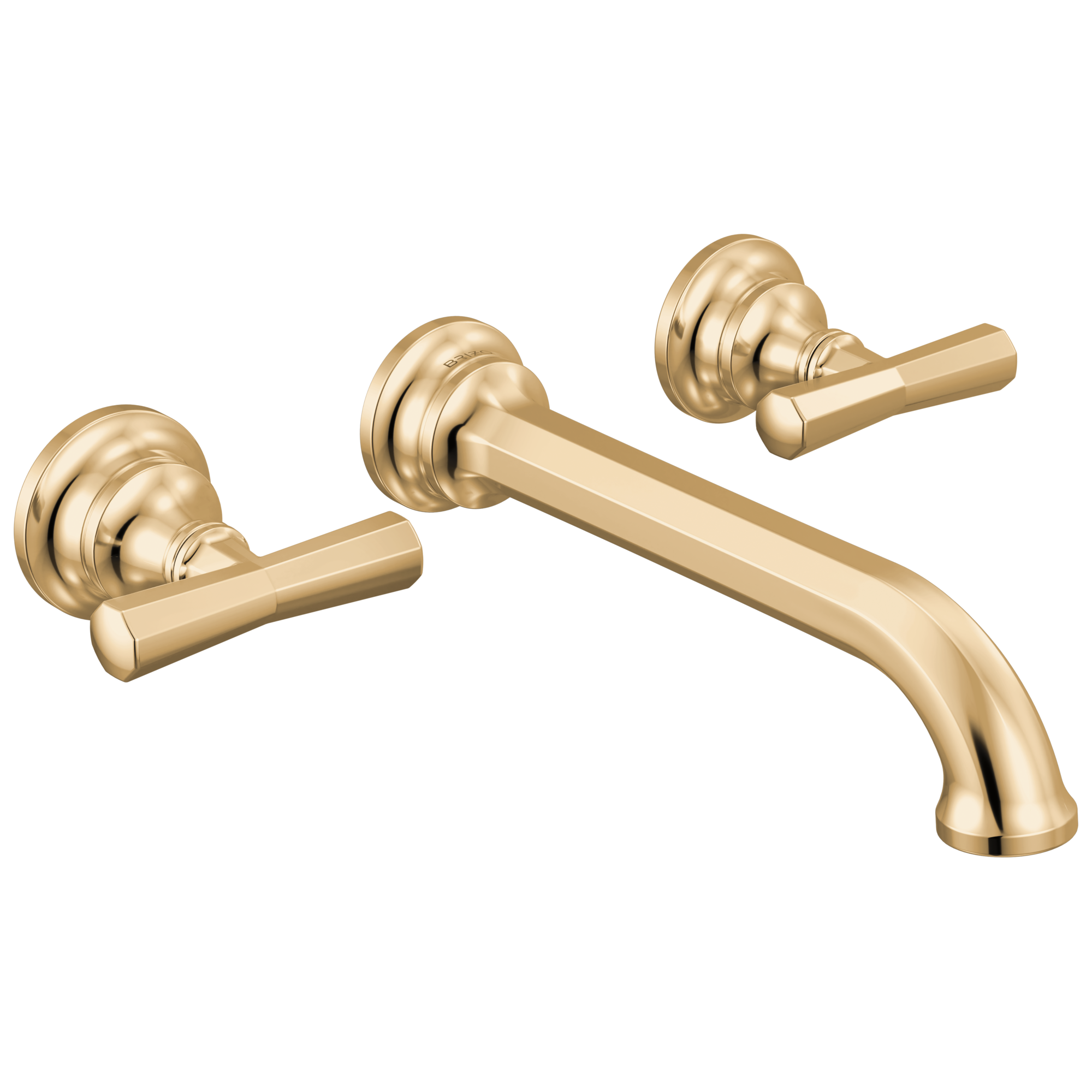 Beauclere® | Two-Handle Wall Mount Lavatory Faucet - Less Handles