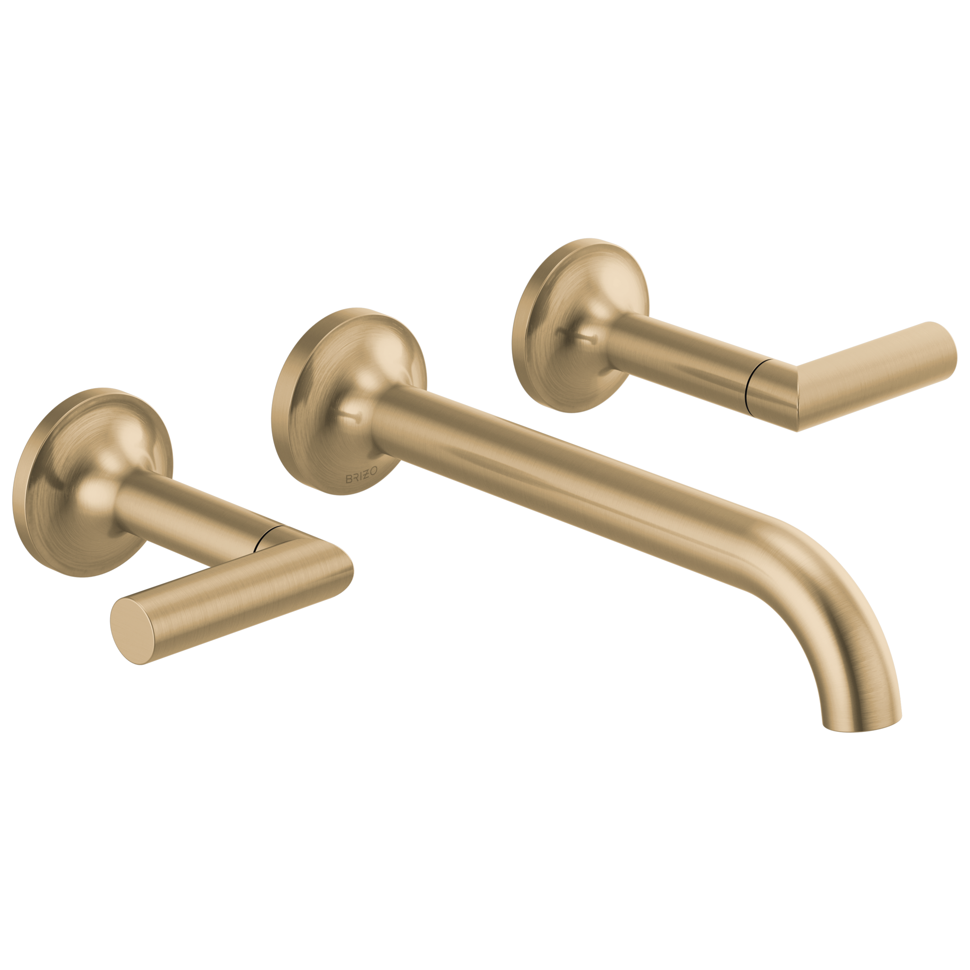 Odin® | Two-Handle Wall Mount Lavatory Faucet - Less Handles