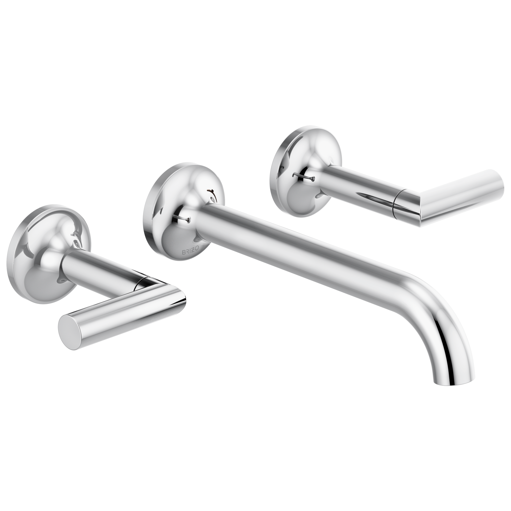Odin® | Two-Handle Wall Mount Lavatory Faucet - Less Handles