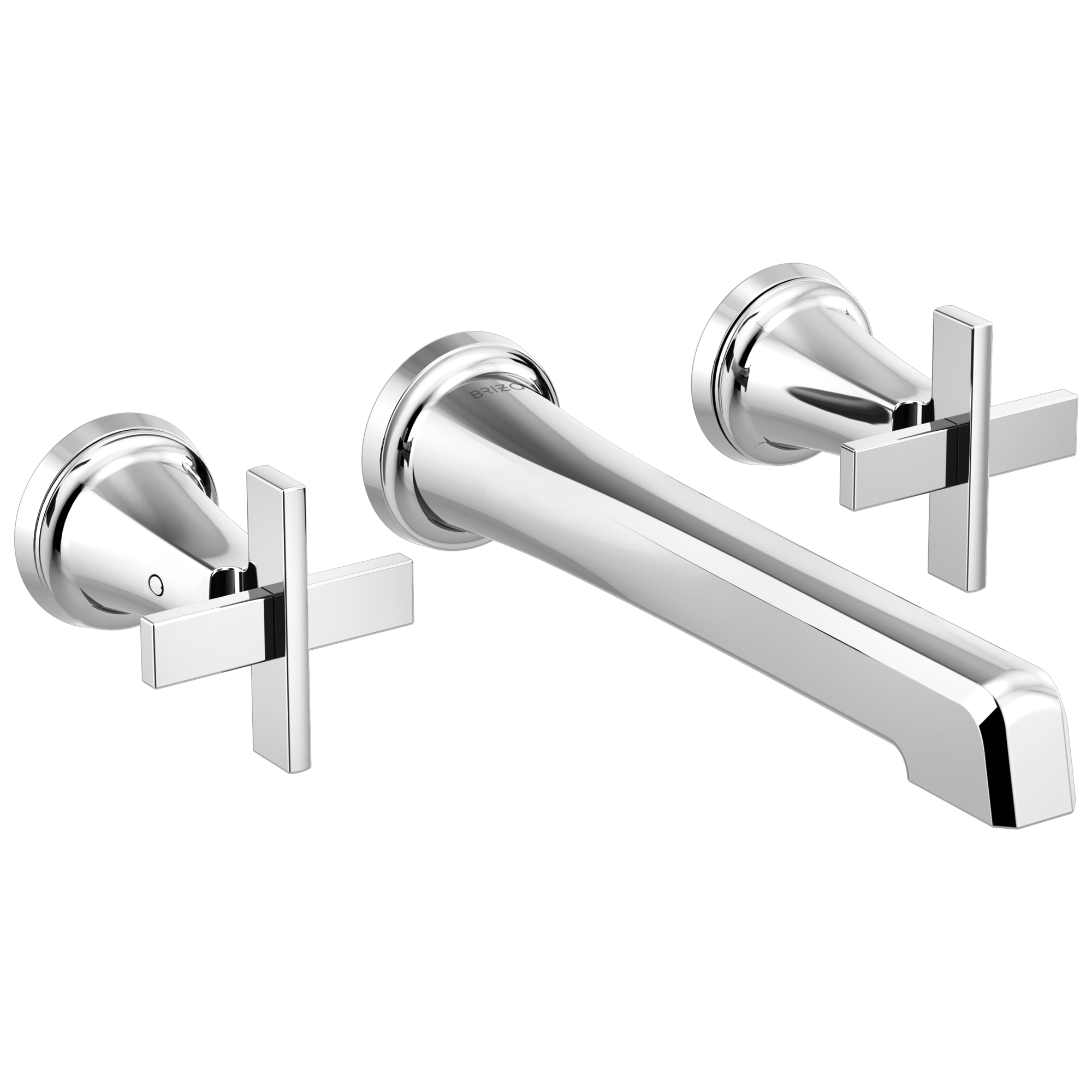 Levoir® | Two-Handle Wall Mount Lavatory Faucet - Less Handles 1.2 GPM