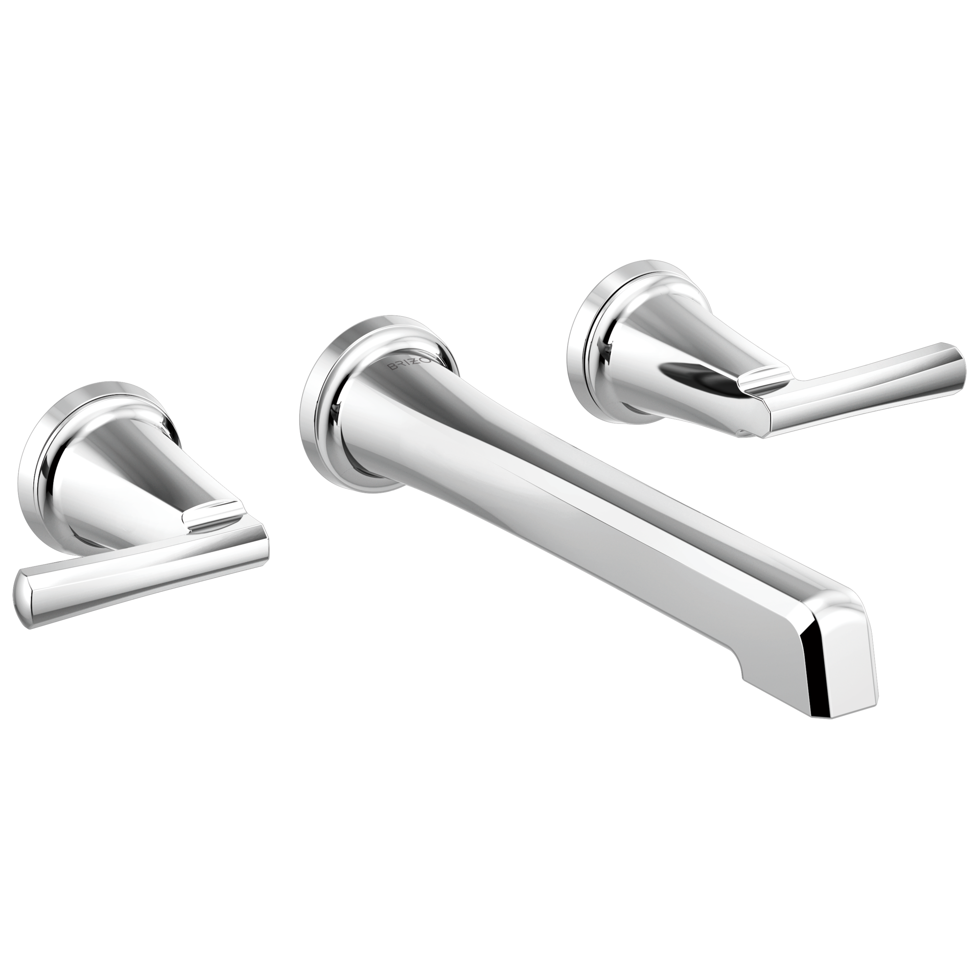 Levoir® | Two-Handle Wall Mount Lavatory Faucet - Less Handles 1.5 GPM