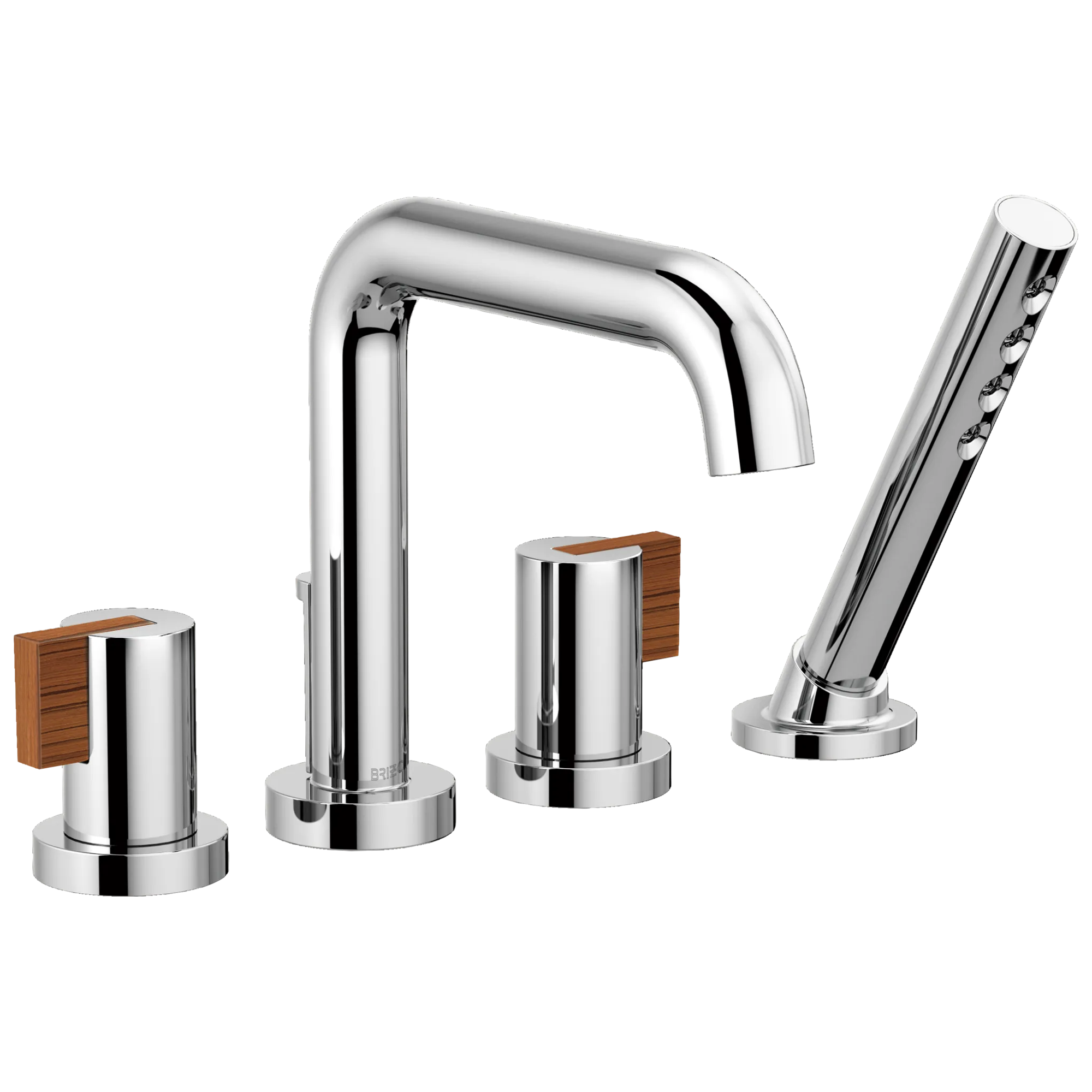Litze® | Roman Tub with Handshower - Less Handles