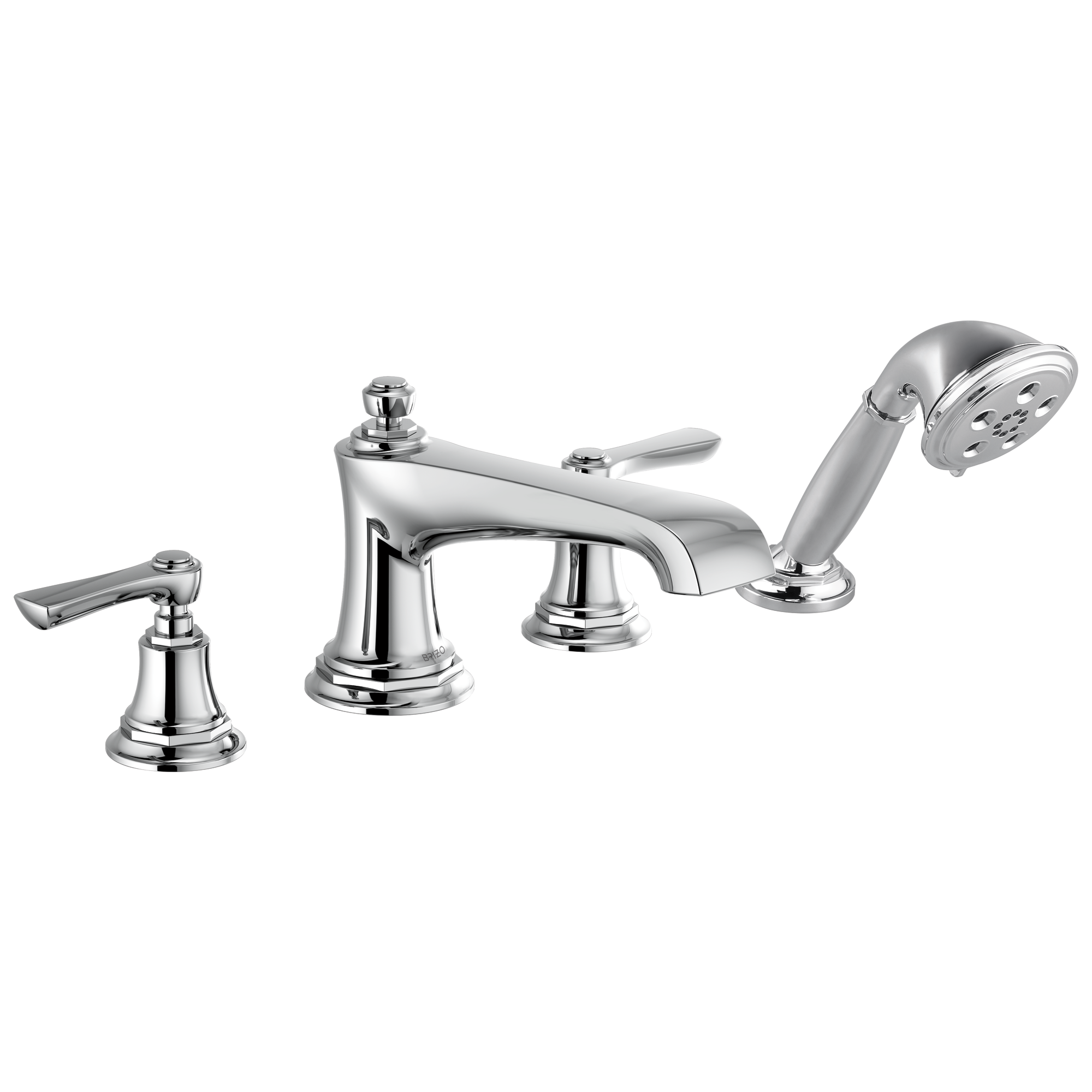 Rook® | Roman Tub Faucet with Handshower - Less Handles