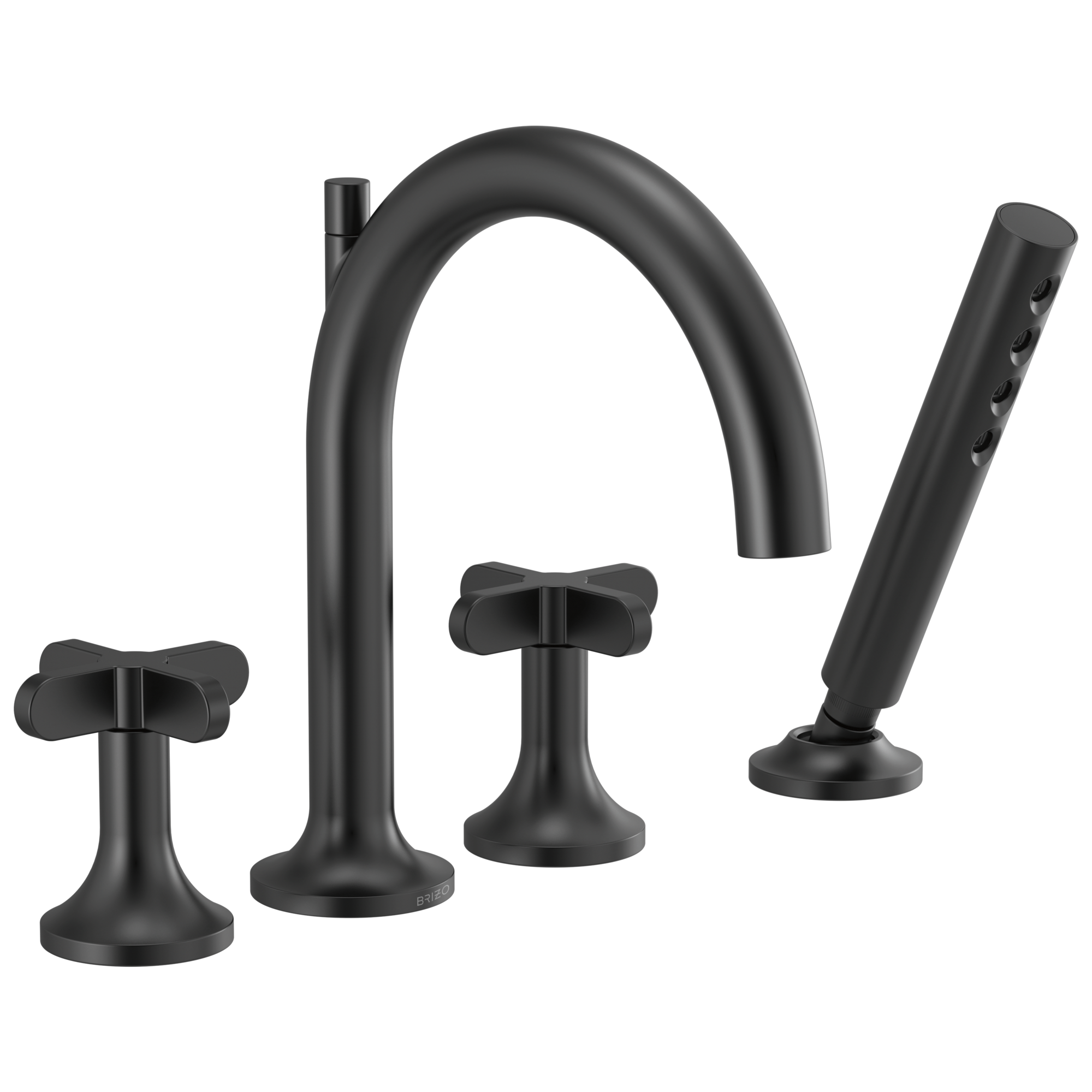 その他 Faucetwo EGskin Allen and Roth Candace Matte Black Single Hole 1 Handle WaterSense