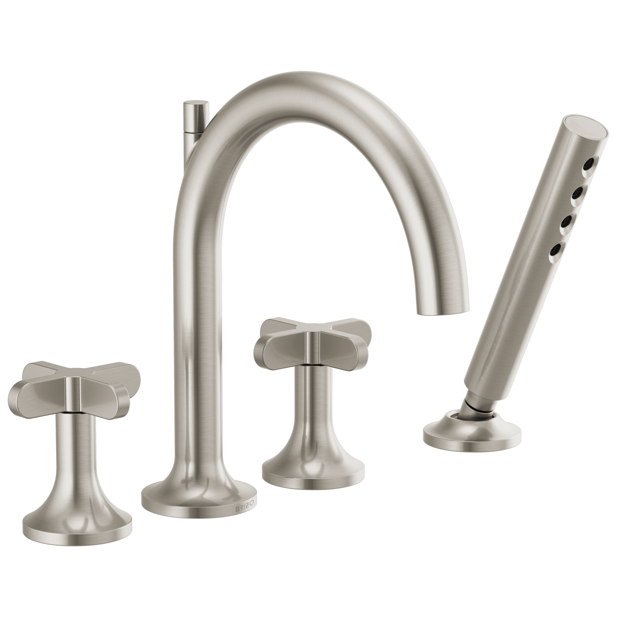 Odin® | Roman Tub Faucet with Handshower - Less Handles