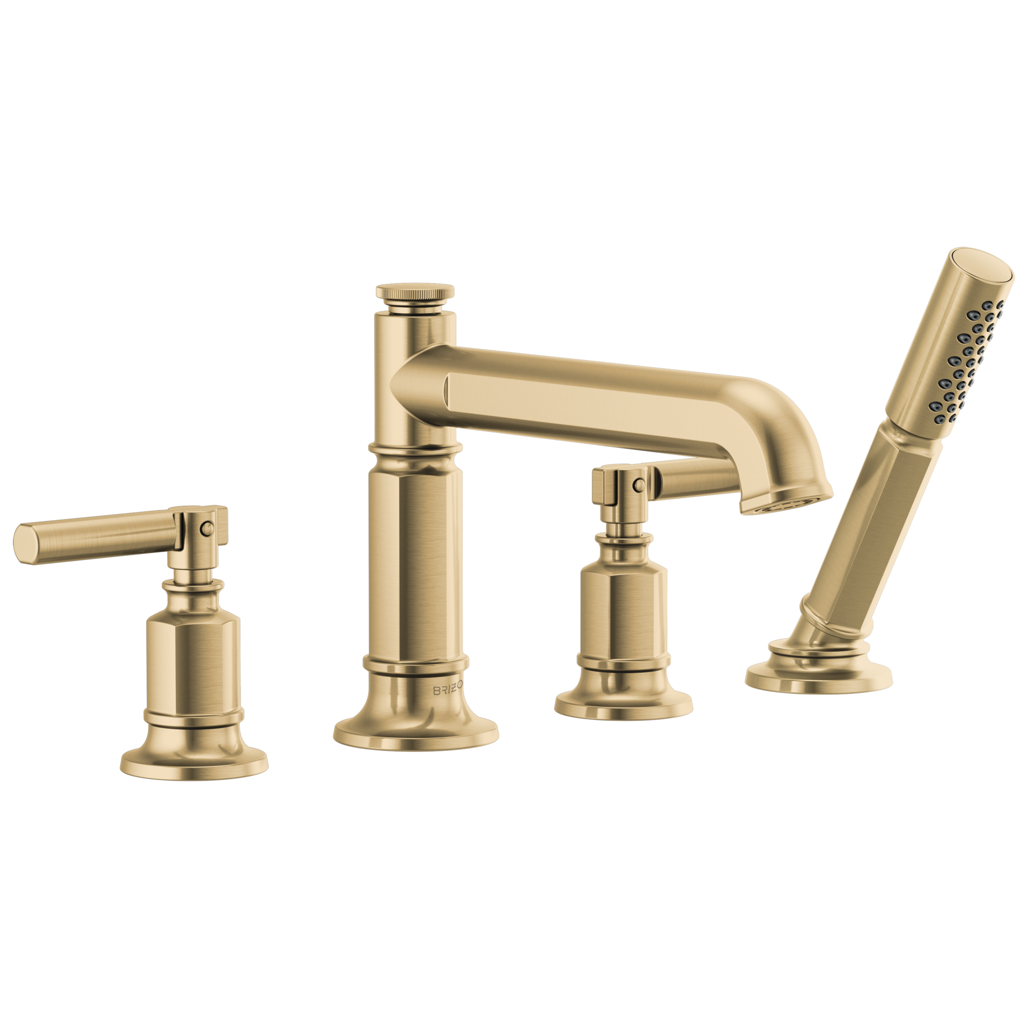 光器ペトローバ　英語 Invari® | Roman Tub Faucet With Handshower - Less Handles
