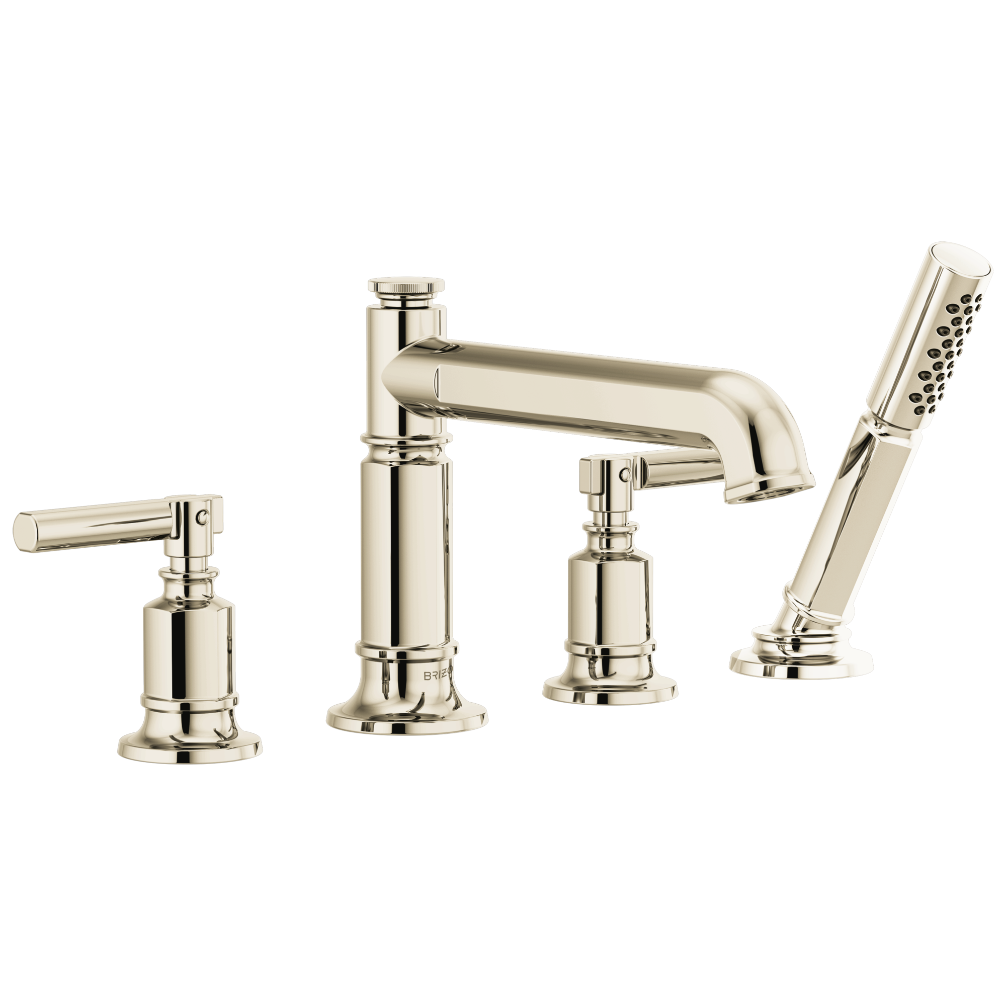 Roman Tub Faucet With Handshower - Less Handles