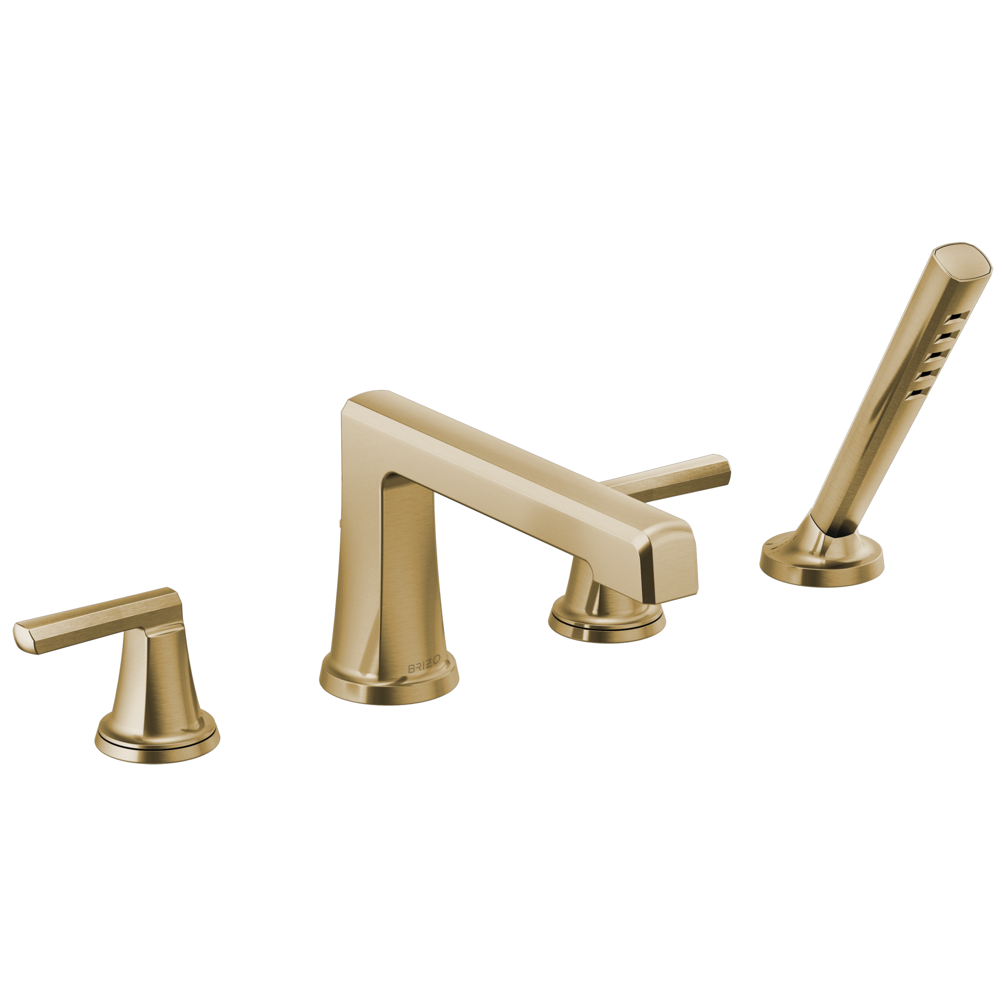 Levoir® | Roman Tub Faucet With Handshower - Less Handles