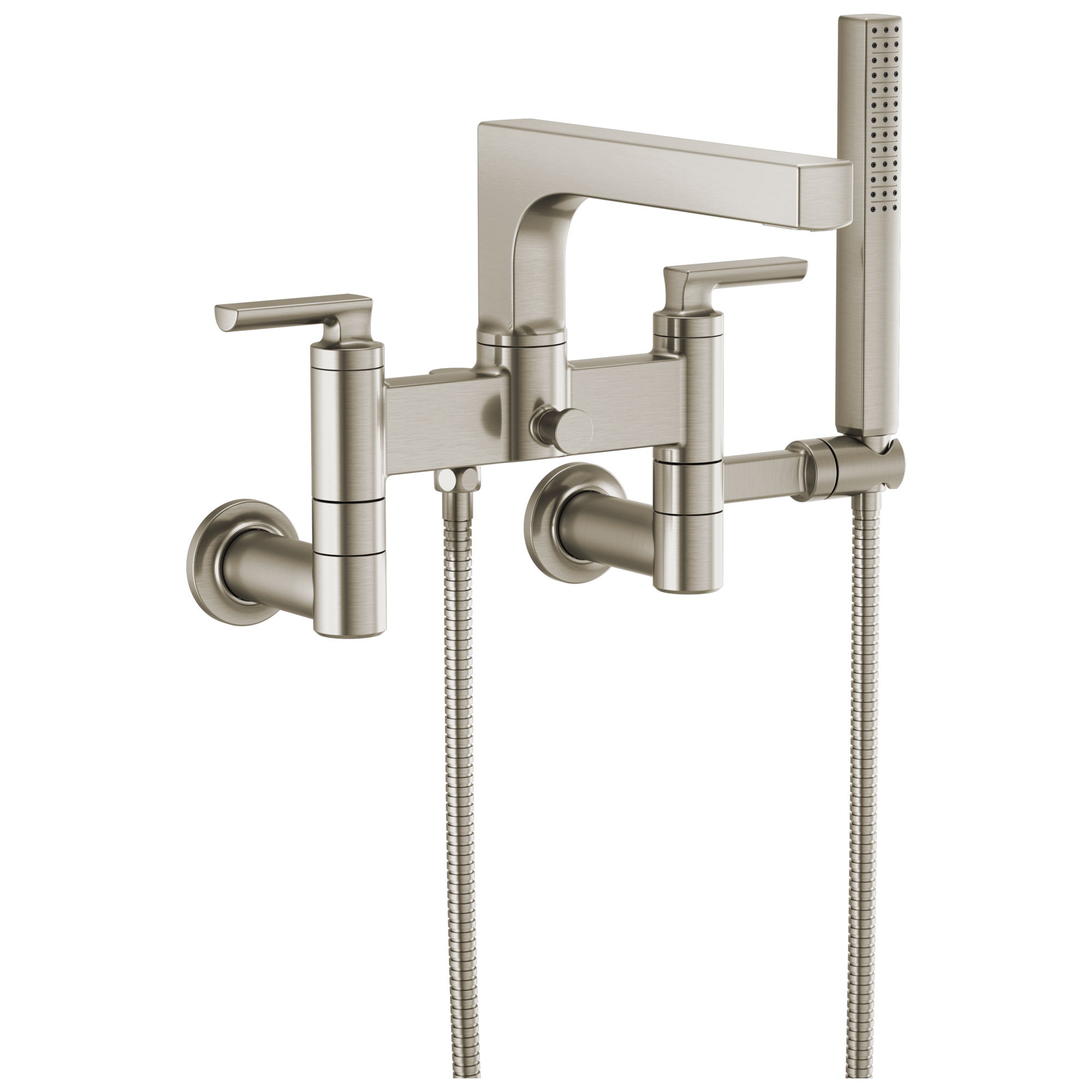 Two-Handle Tub Filler Trim Kit With Lever Handles