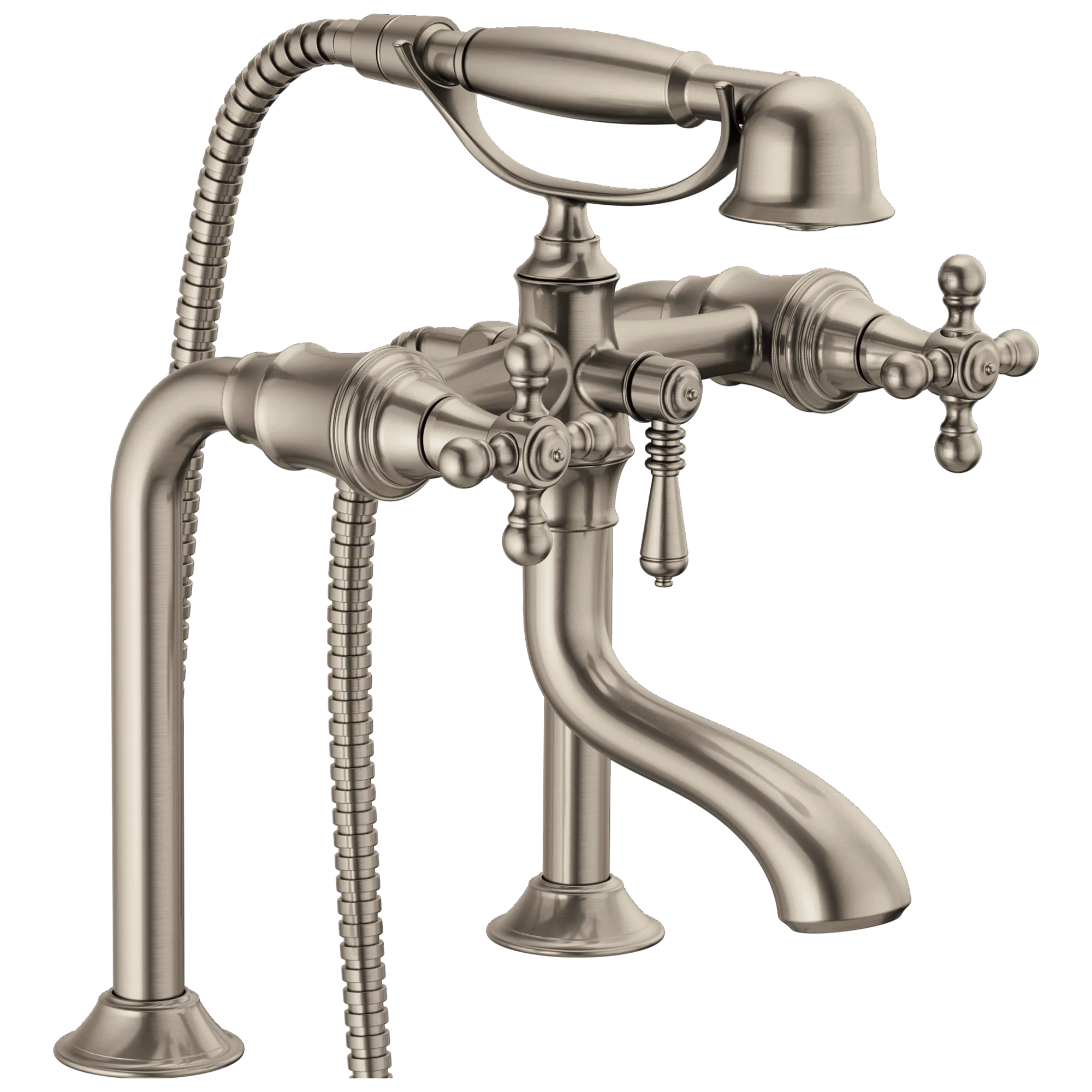 Tresa® | Two-Handle Tub Filler Trim Kit with Cross Handles