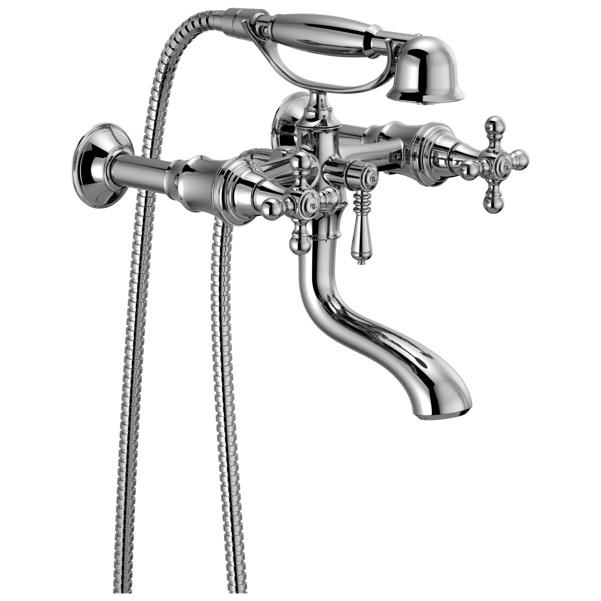 Tresa® | Two-Handle Tub Filler Trim Kit with Cross Handles