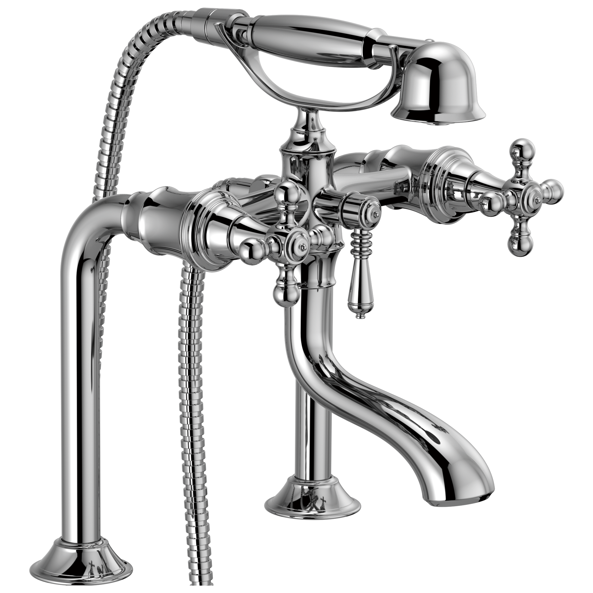 Tresa® | Two-Handle Tub Filler Trim Kit with Cross Handles