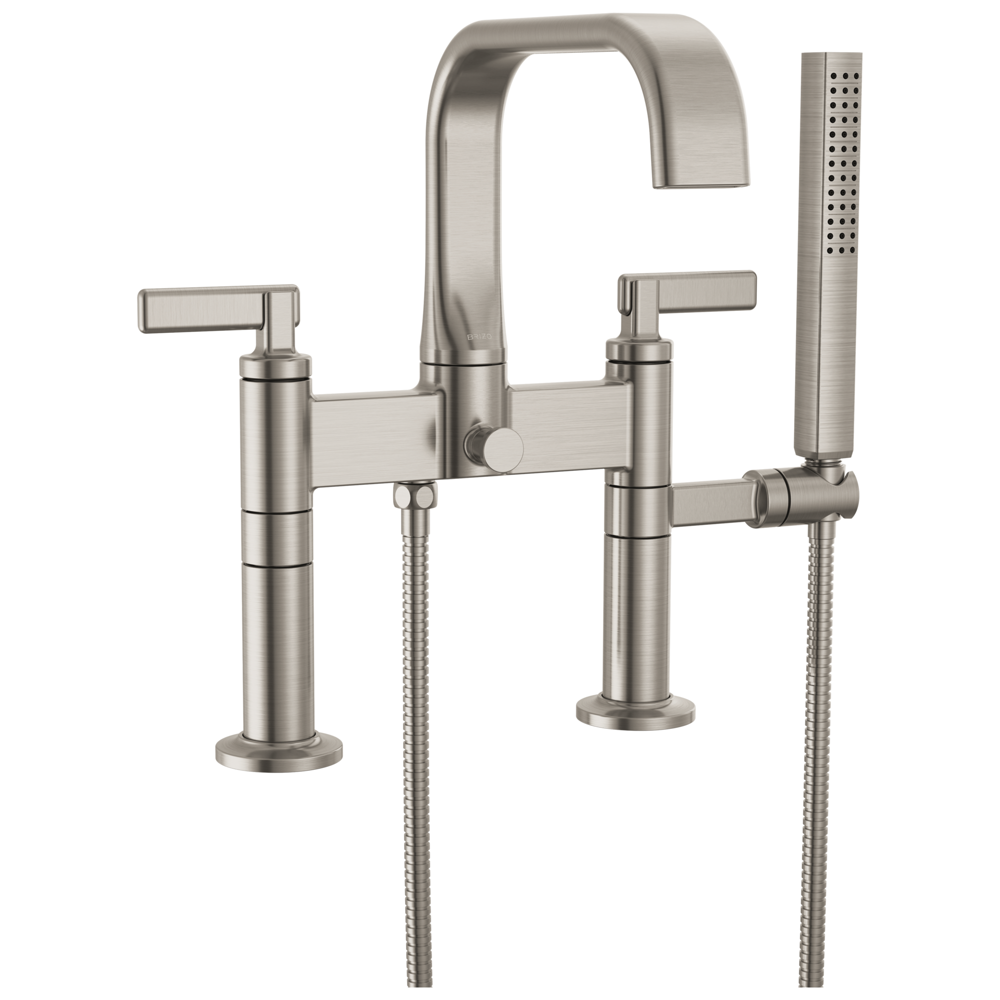Two-Handle Tub Filler Trim Kit with Lever Handles