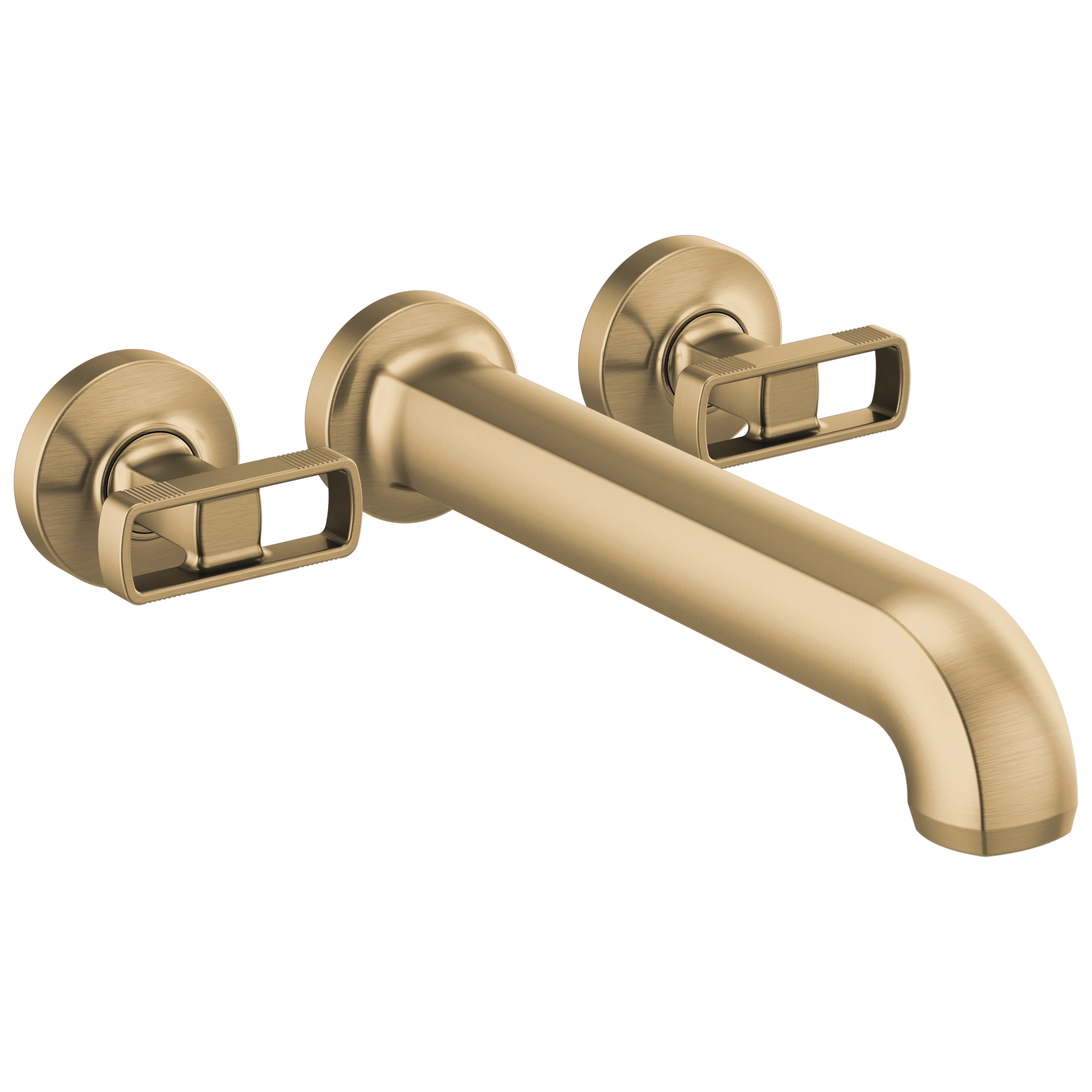 Two Handle Wall Mount Tub Filler