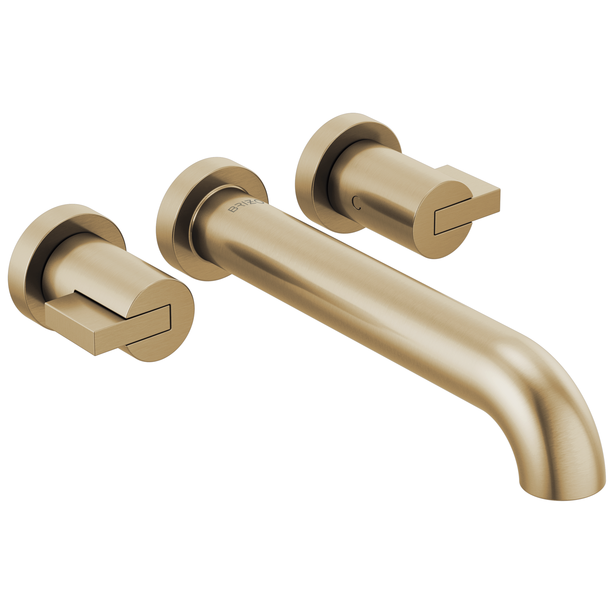 Two-Handle Wall Mount Tub Filler - Less Handles