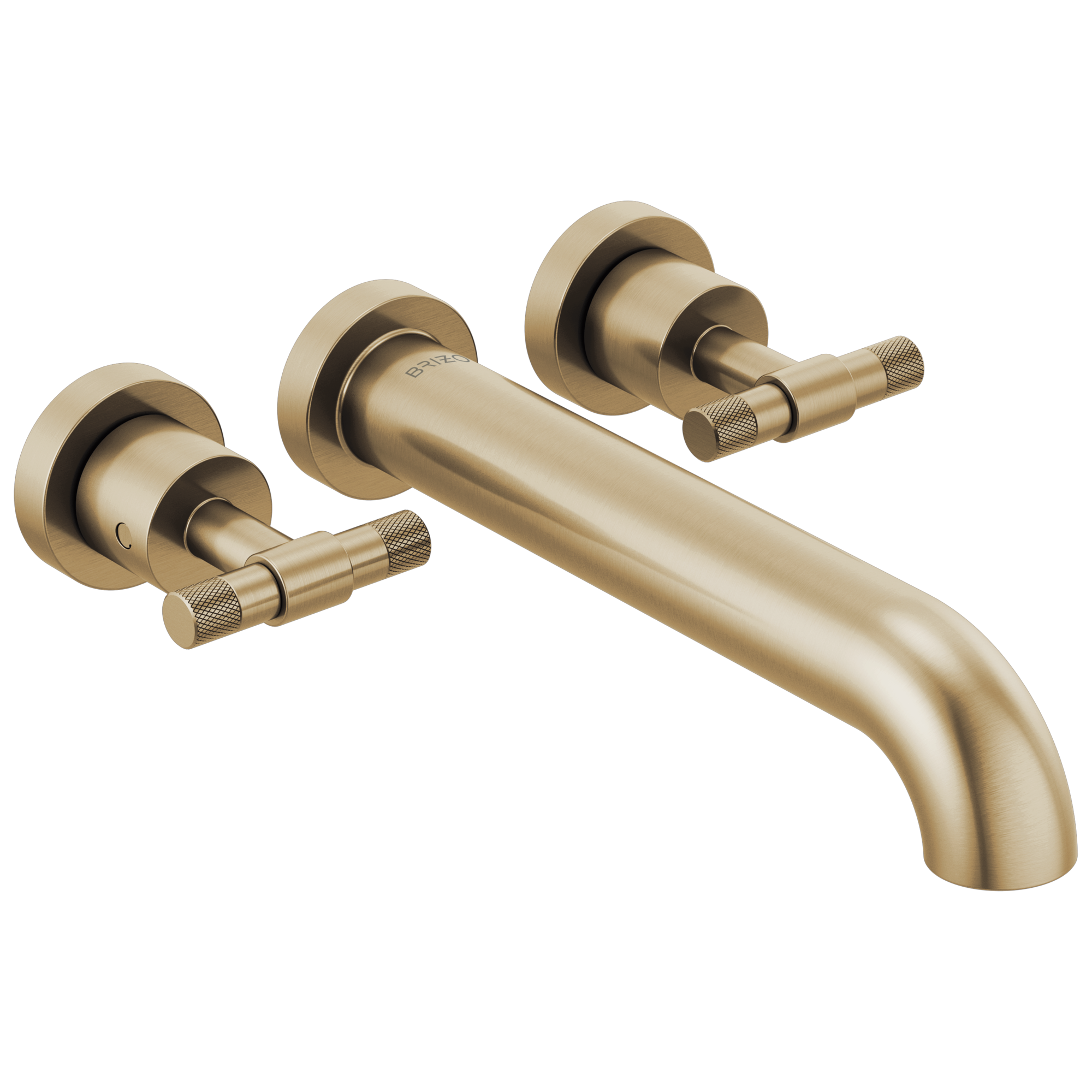 Litze® | Two-Handle Wall Mount Tub Filler - Less Handles