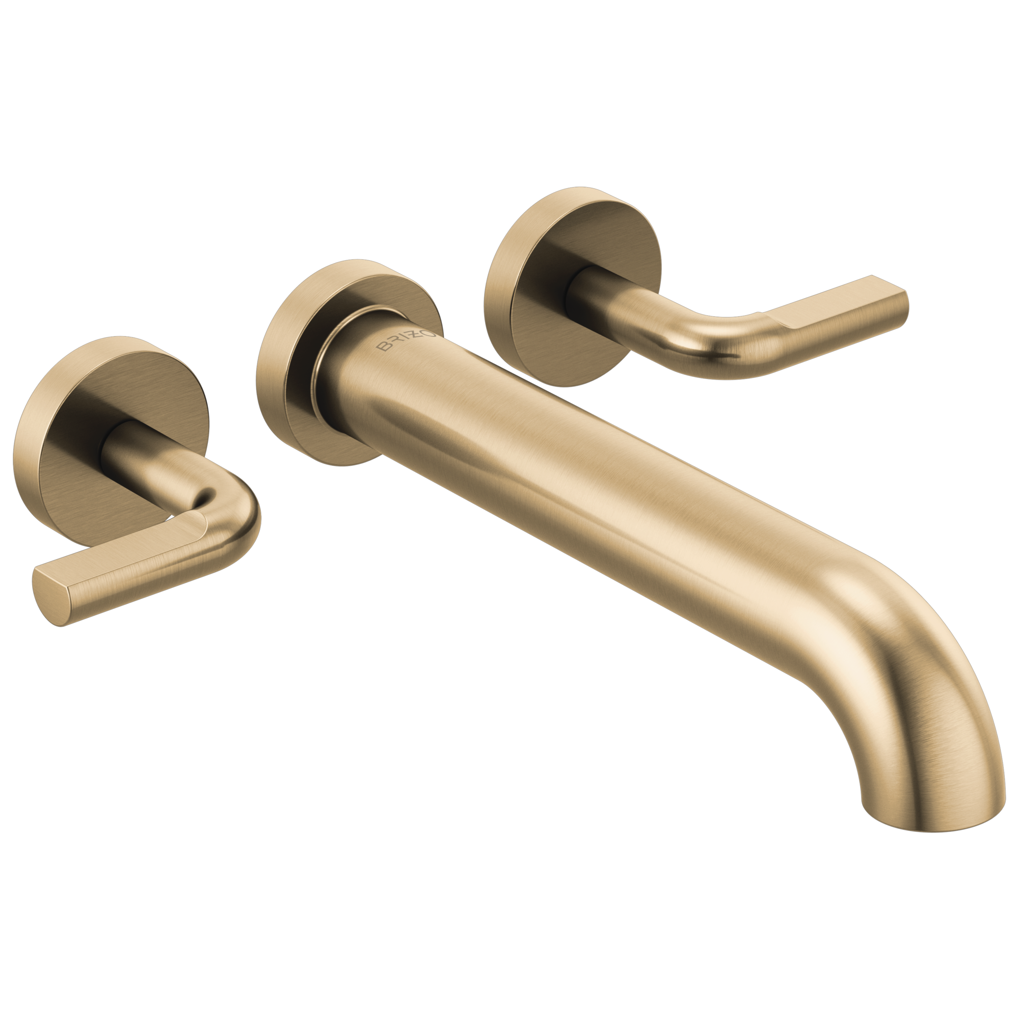 Litze® | Two-Handle Wall Mount Tub Filler - Less Handles