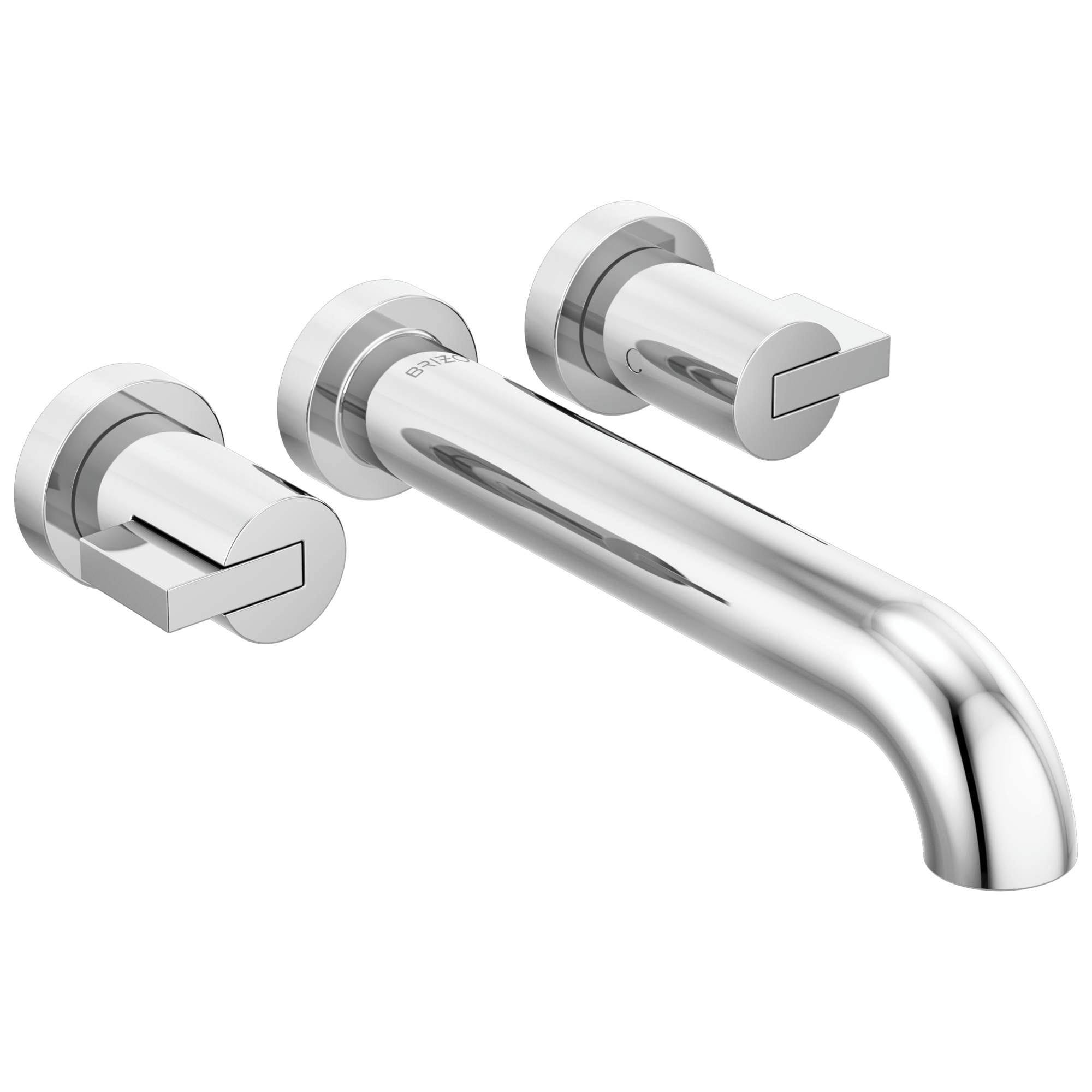 ザッケローニクリスタル2.3 Litze® | Two-Handle Wall Mount Tub Filler - Less Handles