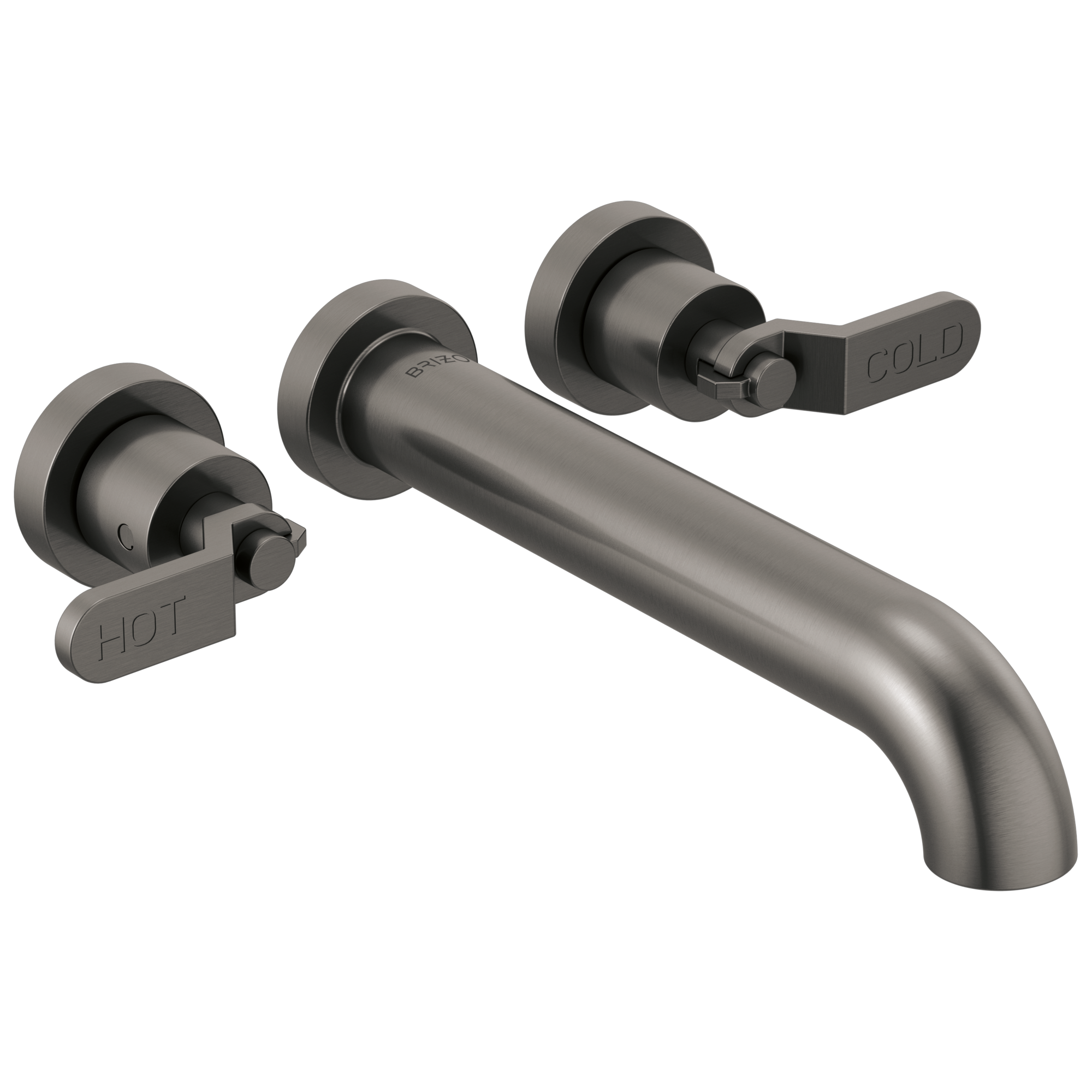 Litze® | Two-Handle Wall Mount Tub Filler - Less Handles